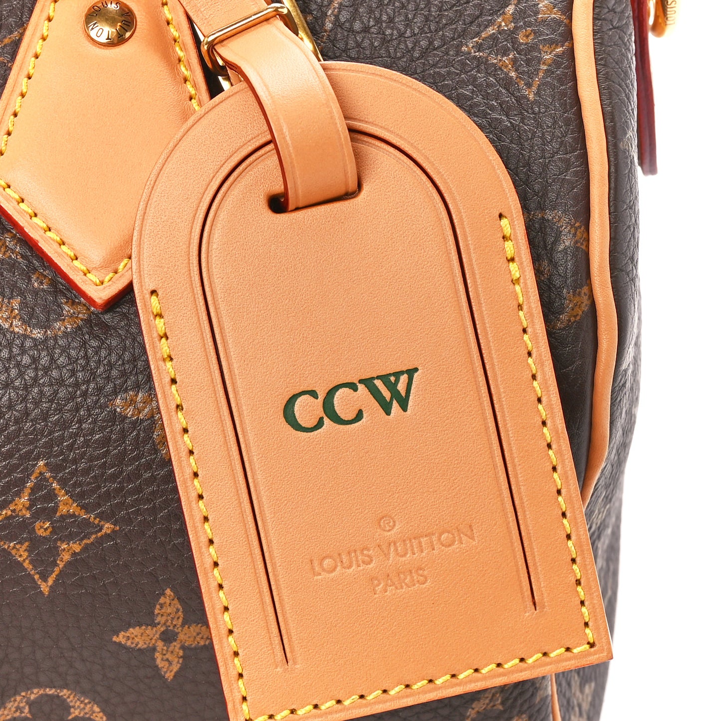 Calfskin Monogram Speedy P9 Bandouliere 25