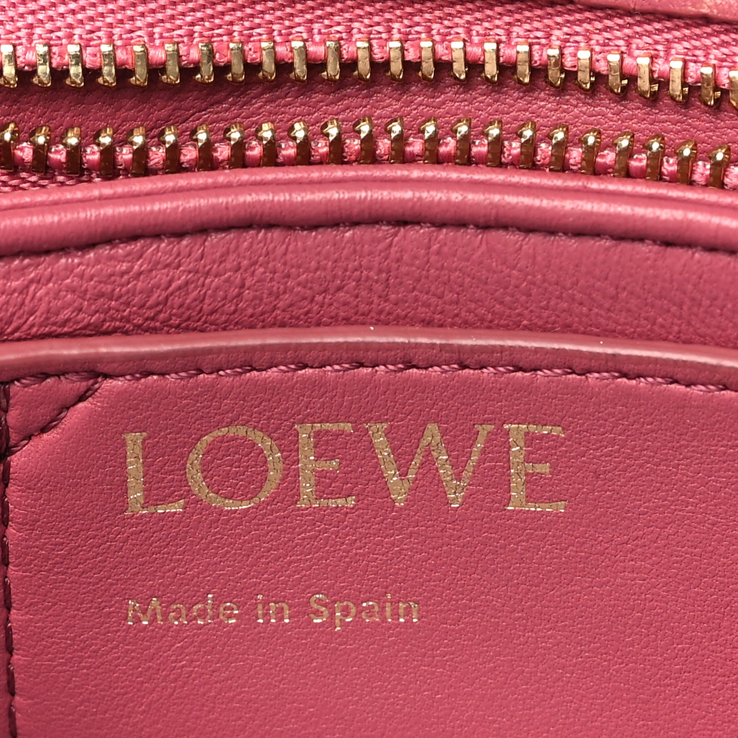 Lambskin Goya Puffer Bag Plumrose