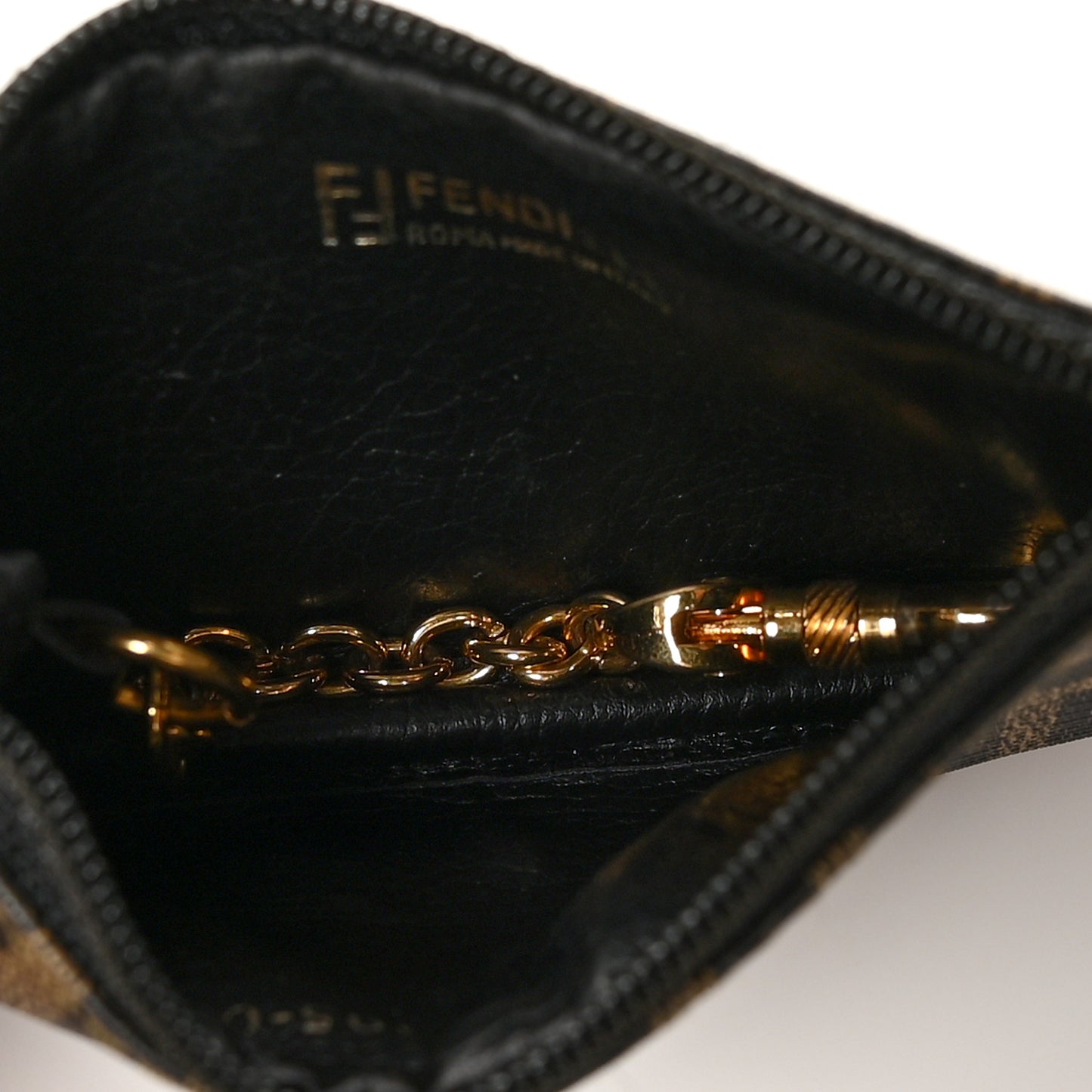 Zucca Coin Pouch Key Case Tobacco