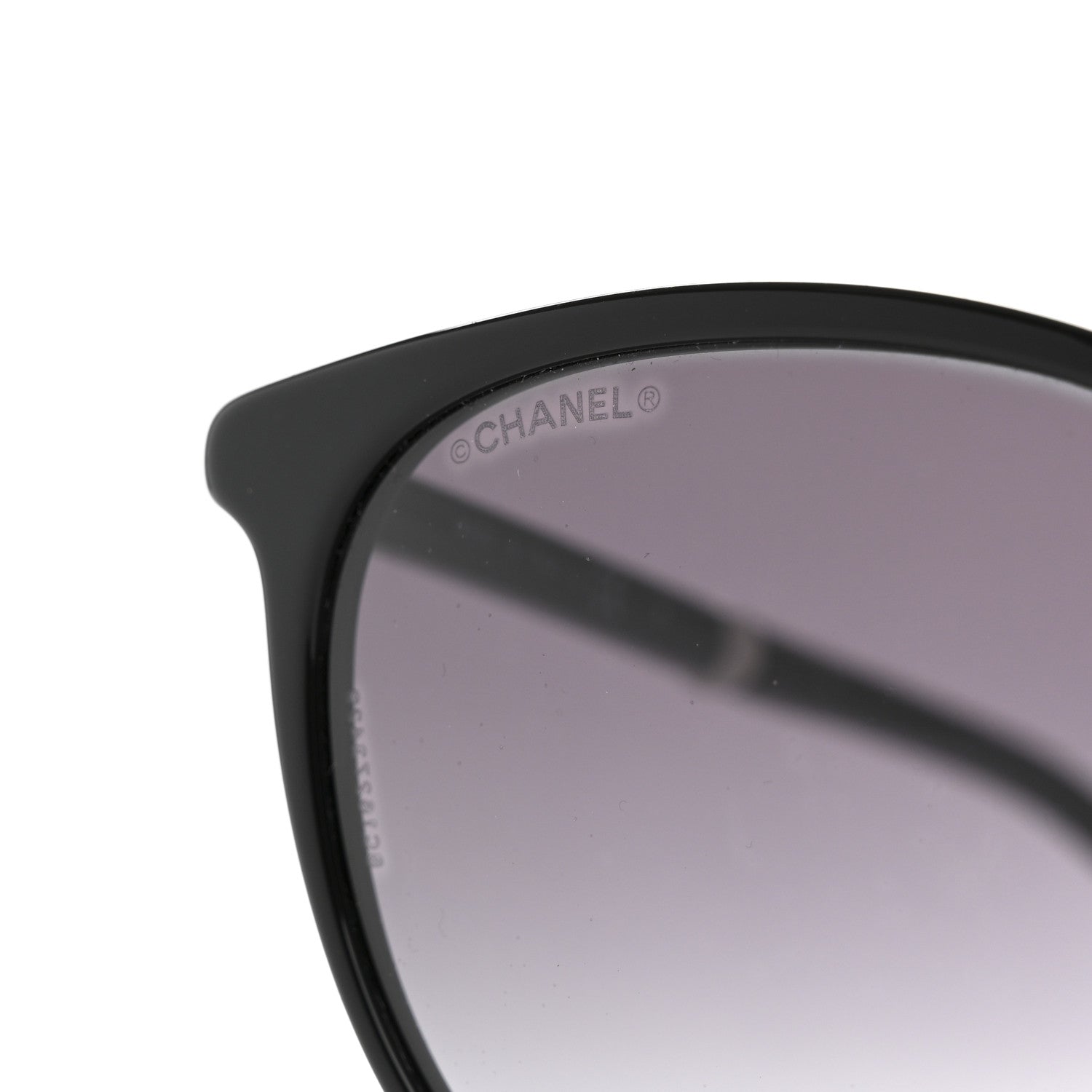Chanel Acetate Butterfly Pearl Sunglasses 5394-H Black 7 of 10