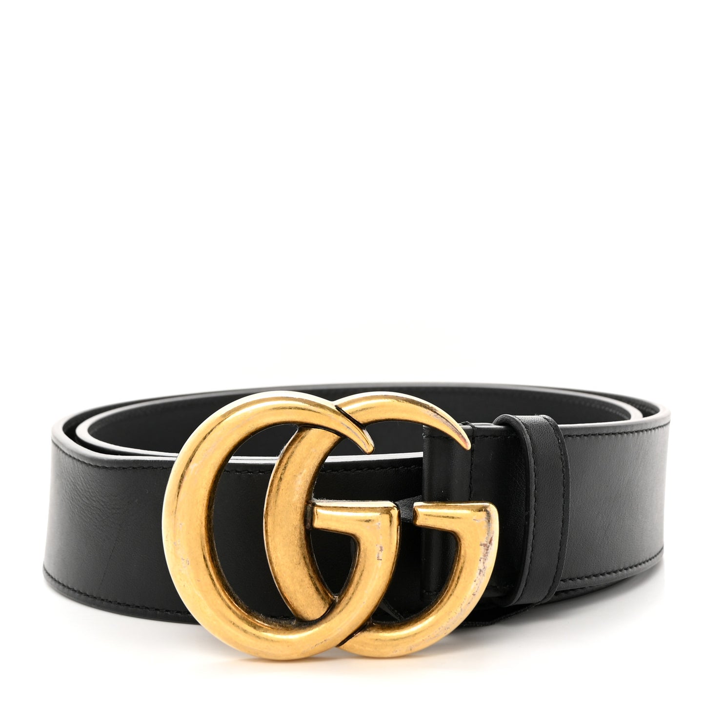 Calfskin Double G 40mm Belt 95 38 Black