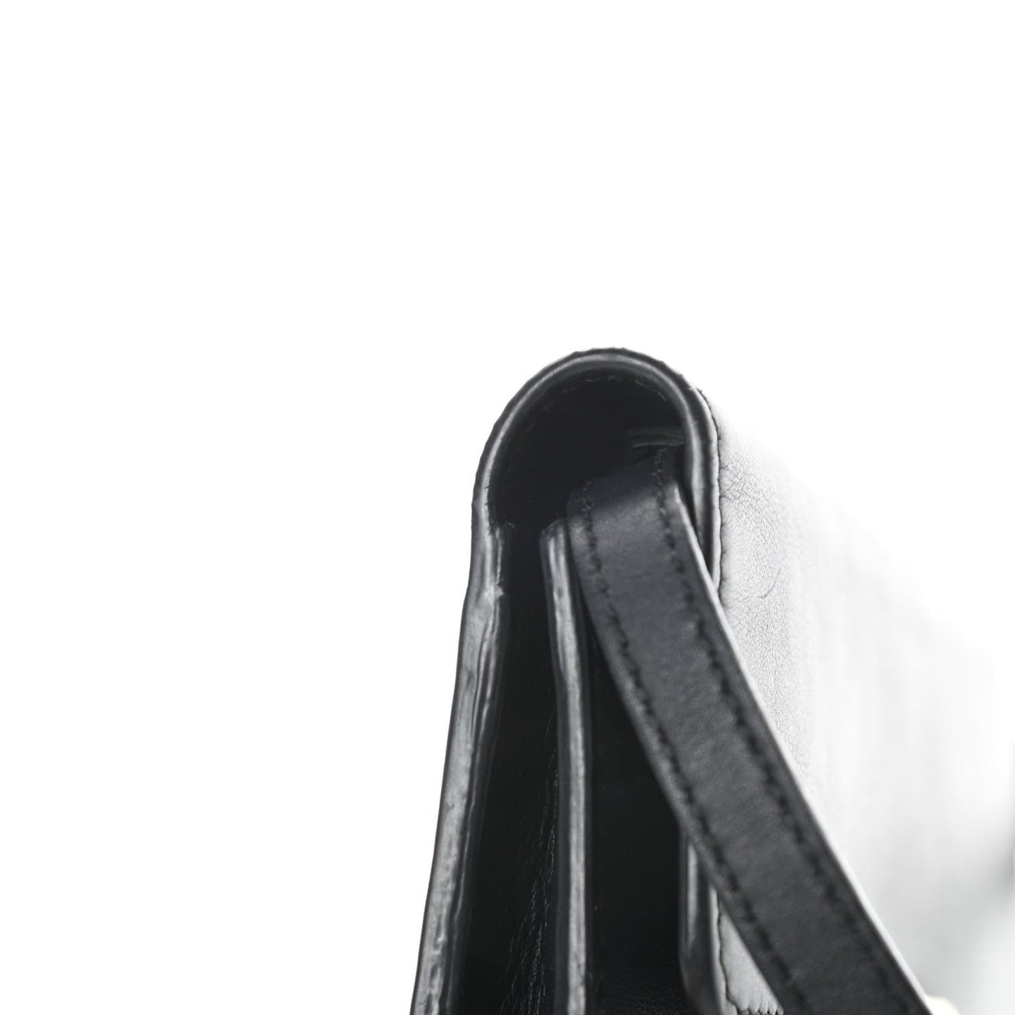 Calfskin Icon Wallet Black