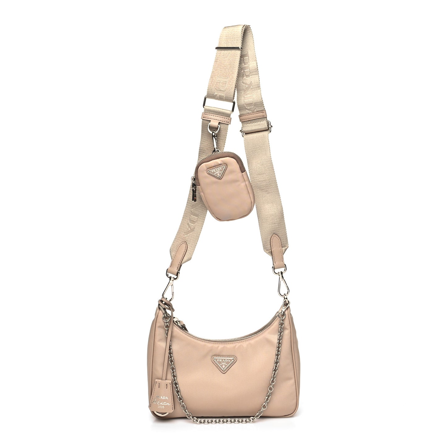 Nylon Re-Edition 2005 Shoulder Bag Cammeo