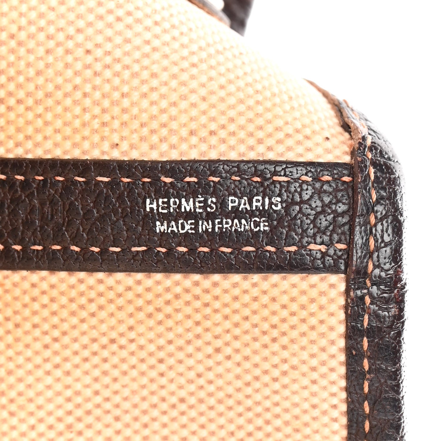 Hermes Toile Buffle Gala Garden Party Tote 36 MM Marron Fonce 6 of 20