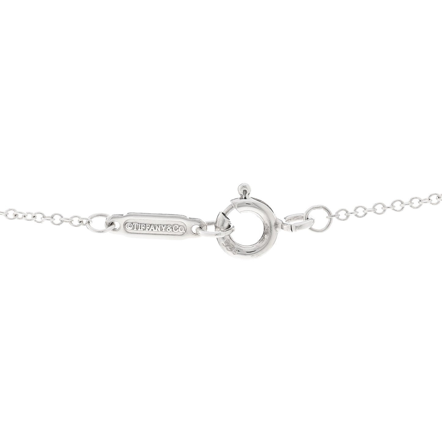 Sterling Silver Rubedo 1837 Bar Pendant Necklace
