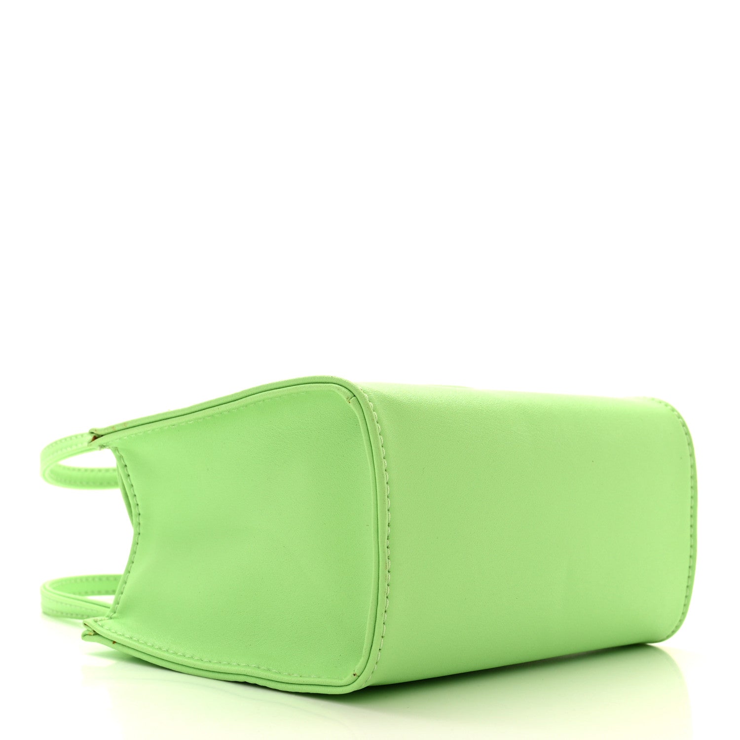 Telfar Vegan Leather Small Shopping Bag Double Mint 4 of 11
