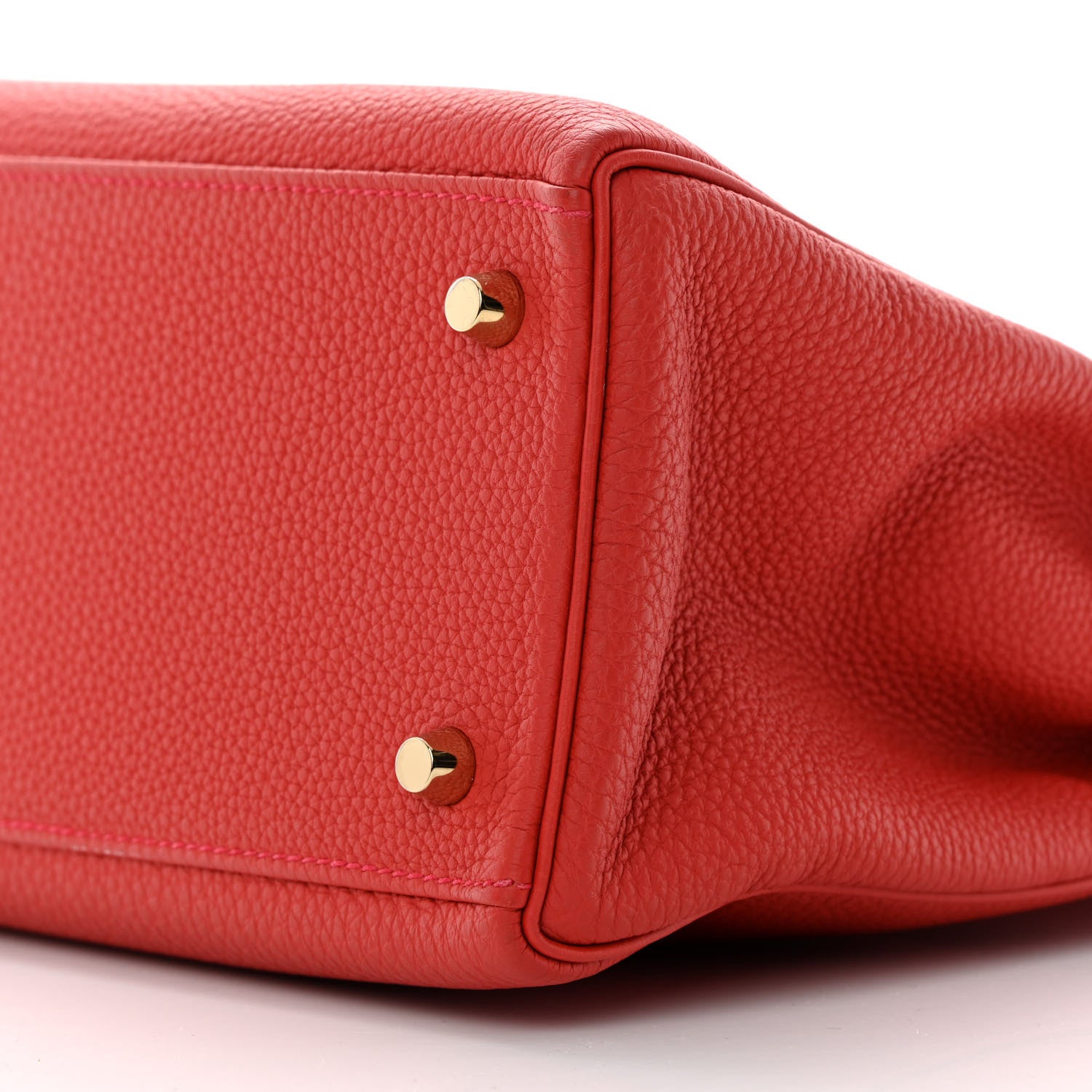 Hermes Togo Kelly Retourne 28 Rouge Casaque 10 of 14