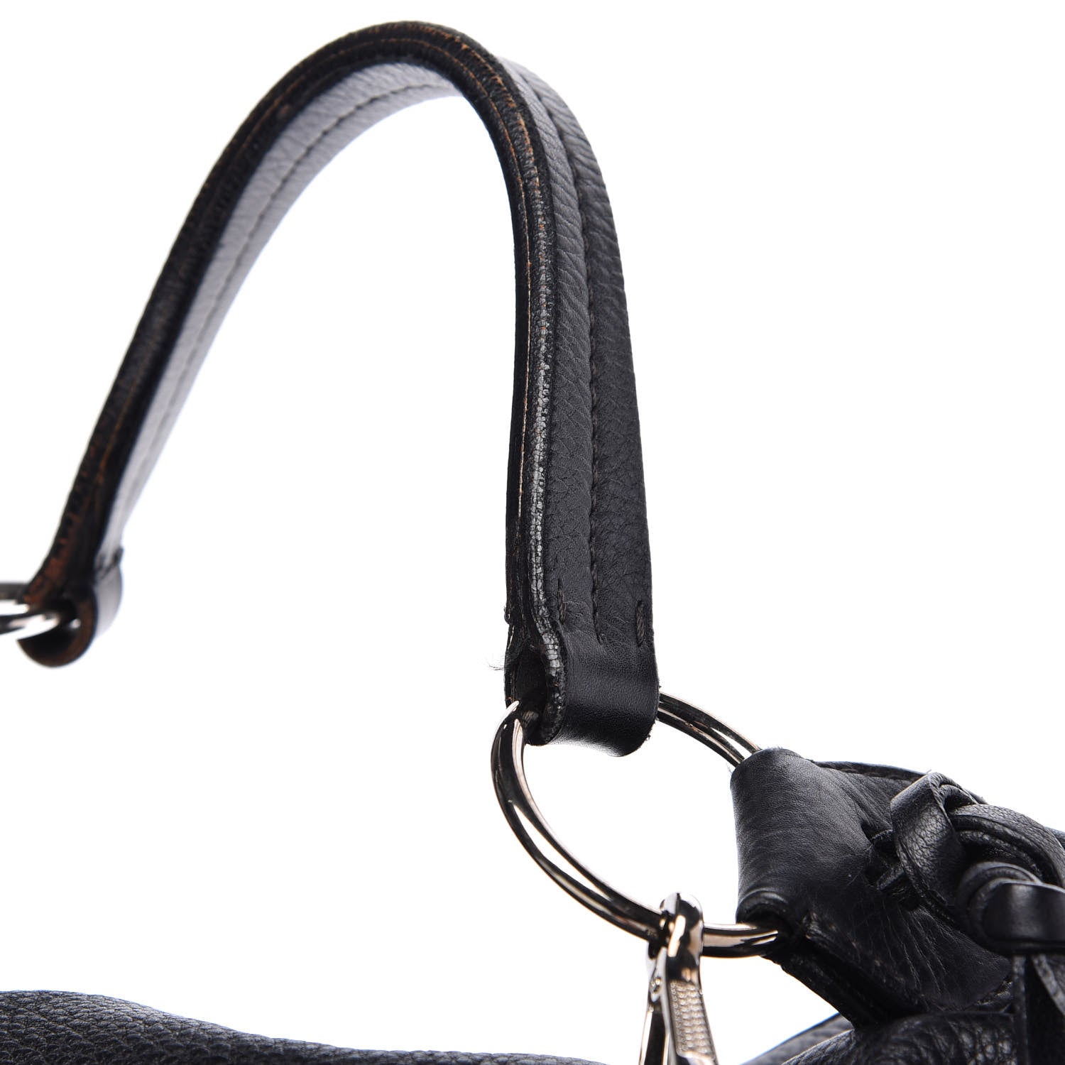 Miu Miu Vitello Daino Hobo Black 13 of 13