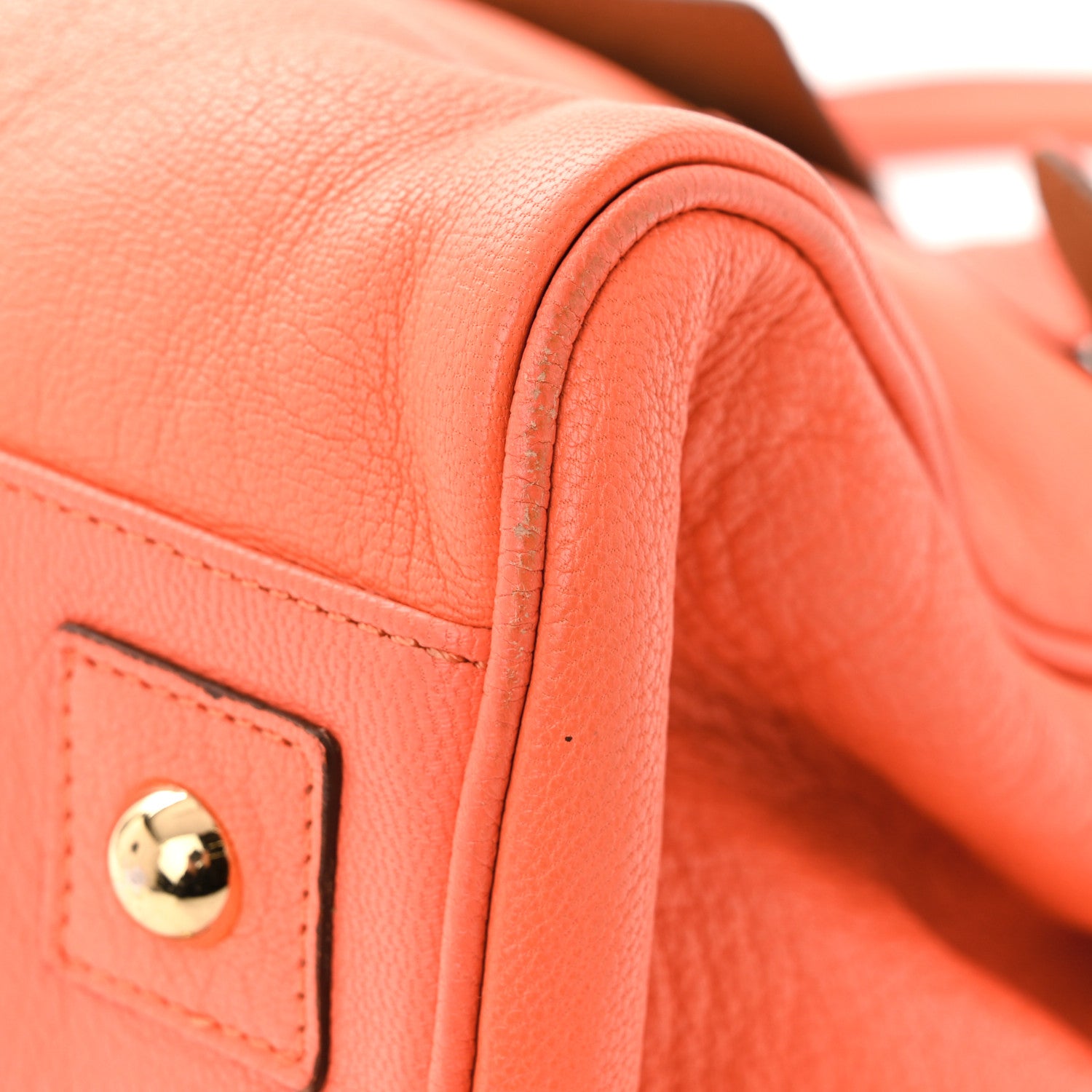 Mulberry Natural Leather Bayswater Coral 10 of 15