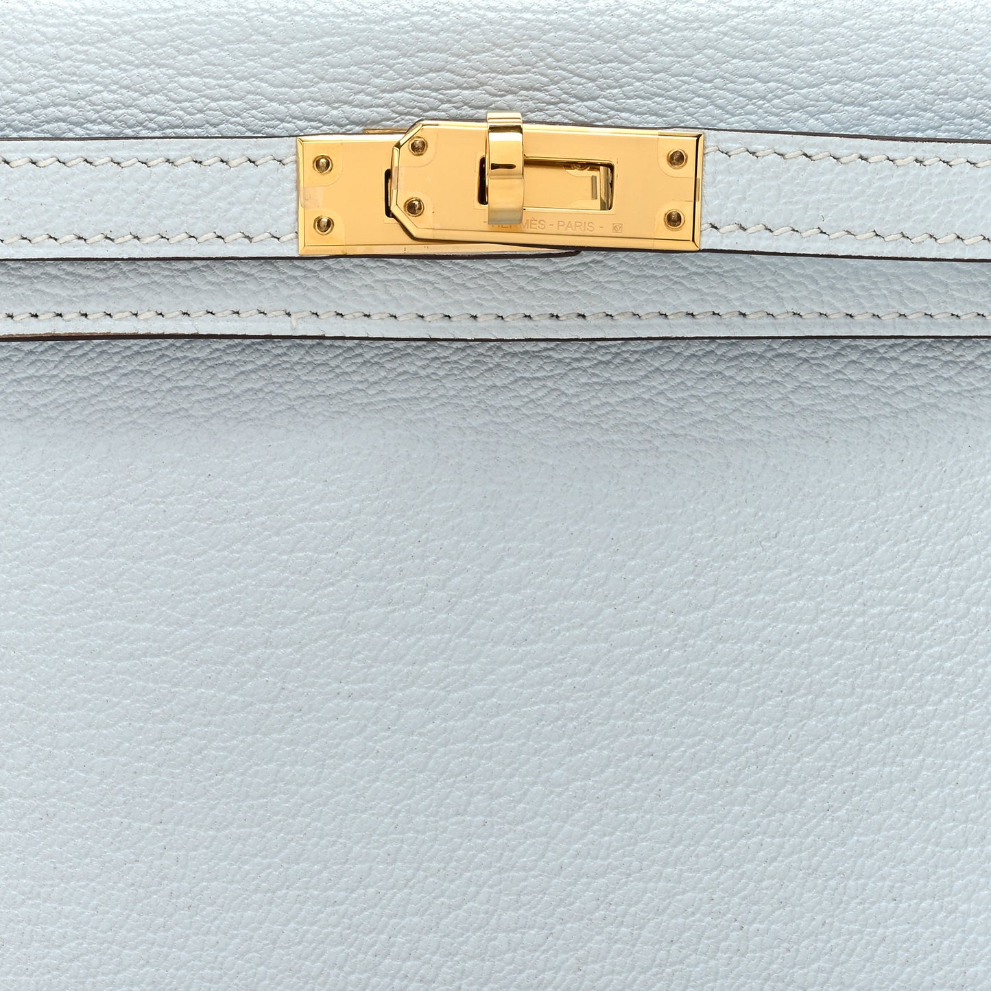 Chevre Mysore Mini Kelly Sellier 20 Bleu Brume