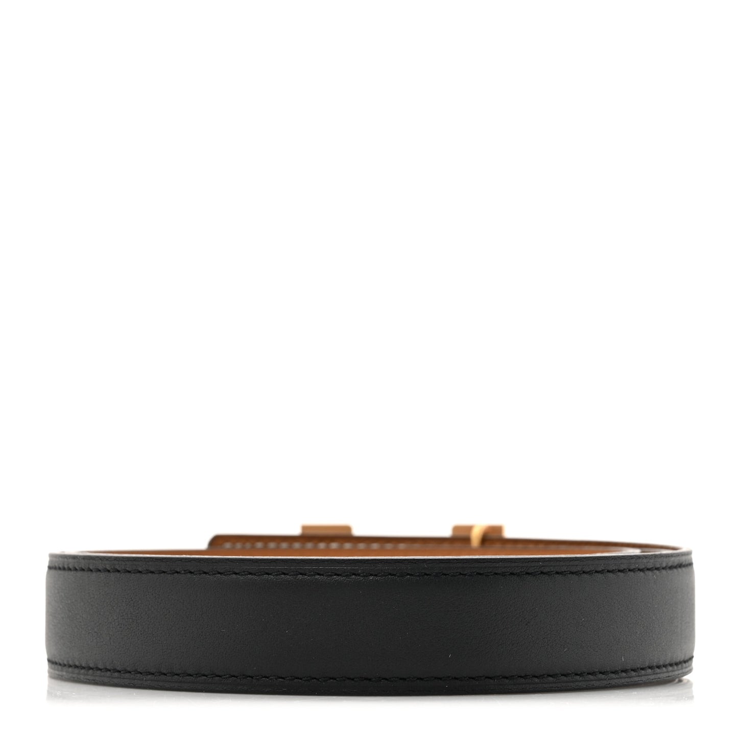 Swift Epsom 24mm Mini Constance H Belt 85 34 Black Gold
