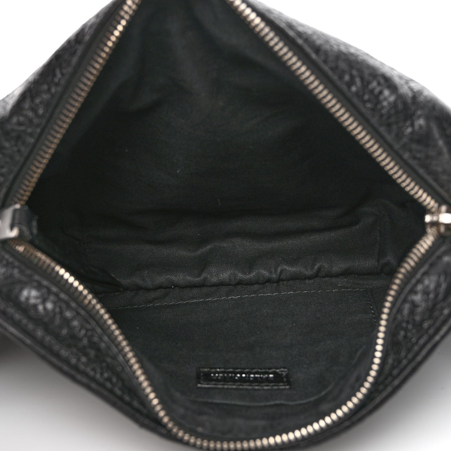 Lambskin Classic Hardware Neo Lift Hip Bag Black