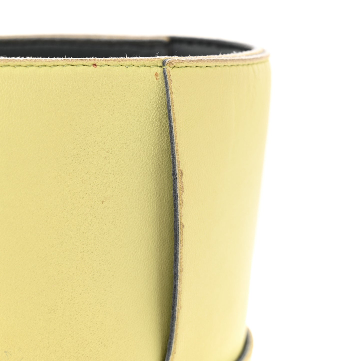 Nappa Maxi Intrecciato Small Arco Tote Lemon