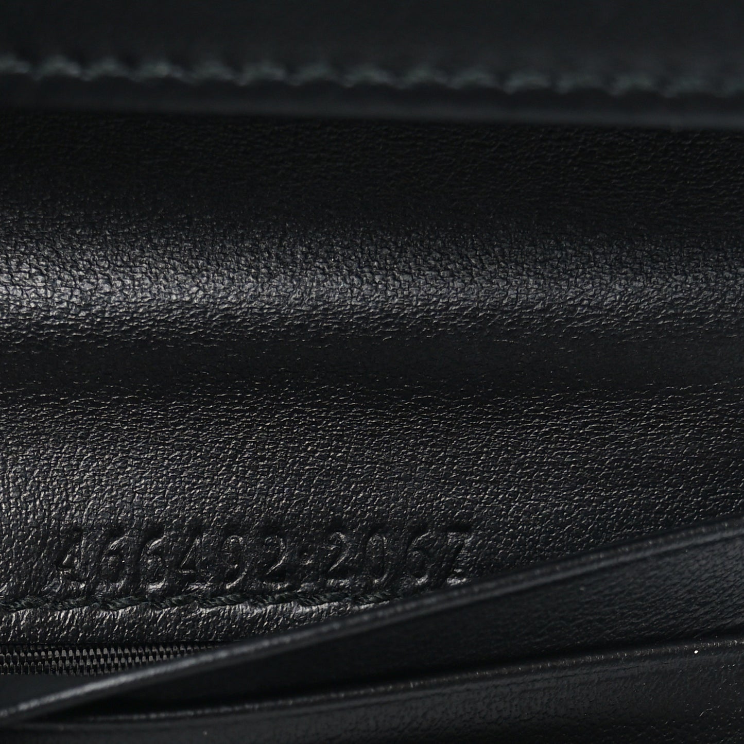 Calfskin Matelasse GG Marmont Card Case Wallet Black