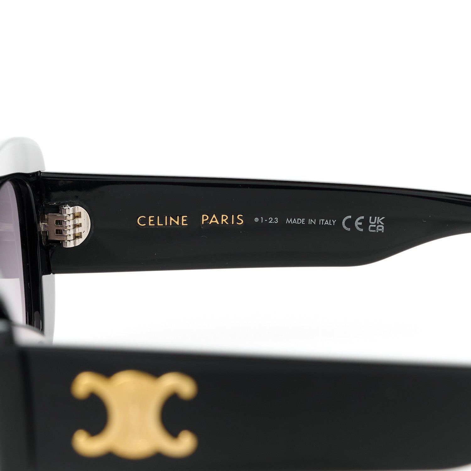 Celine Acetate Sunglasses CL40216U Black 7 of 9