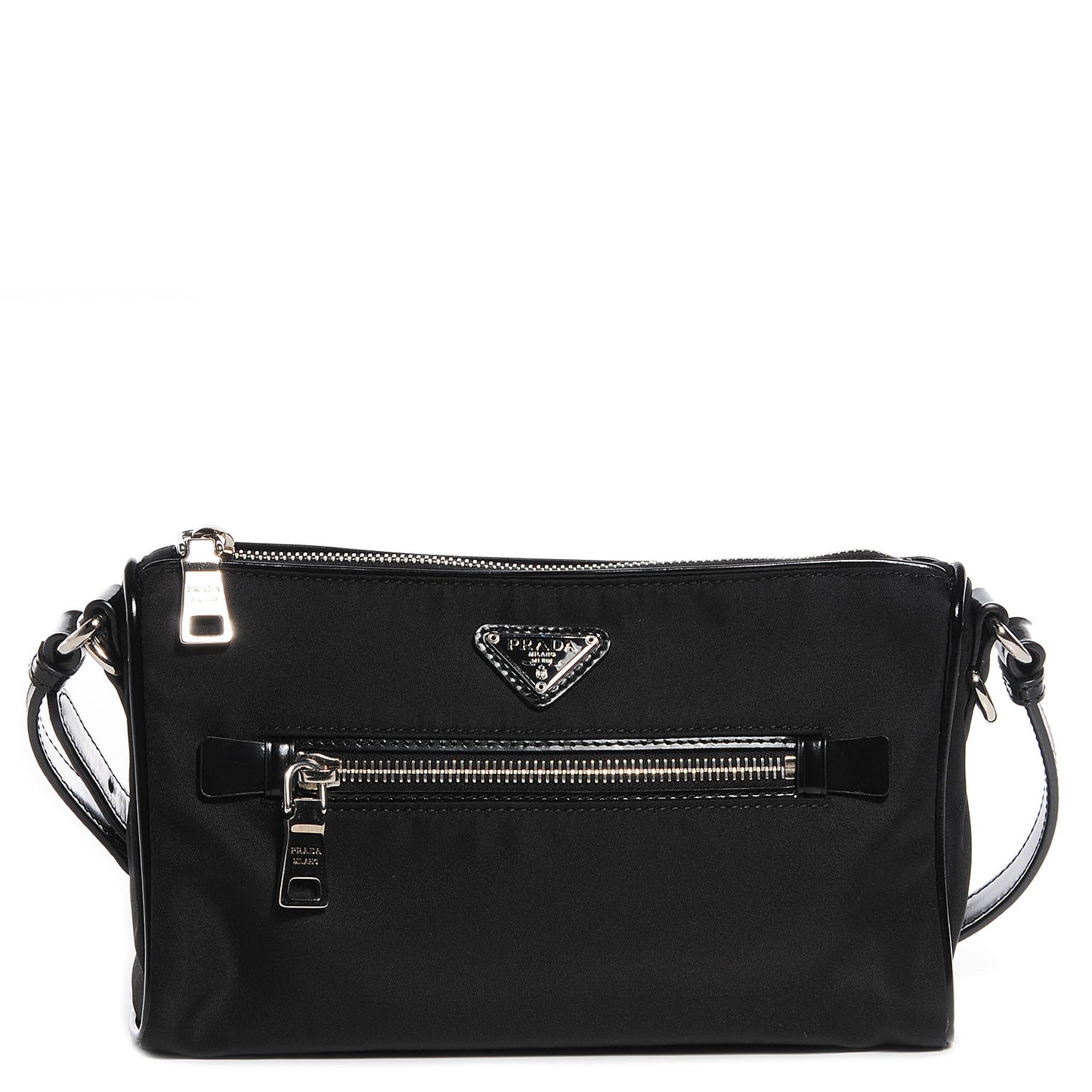 Tessuto Nylon Shoulder Bag Nero Black