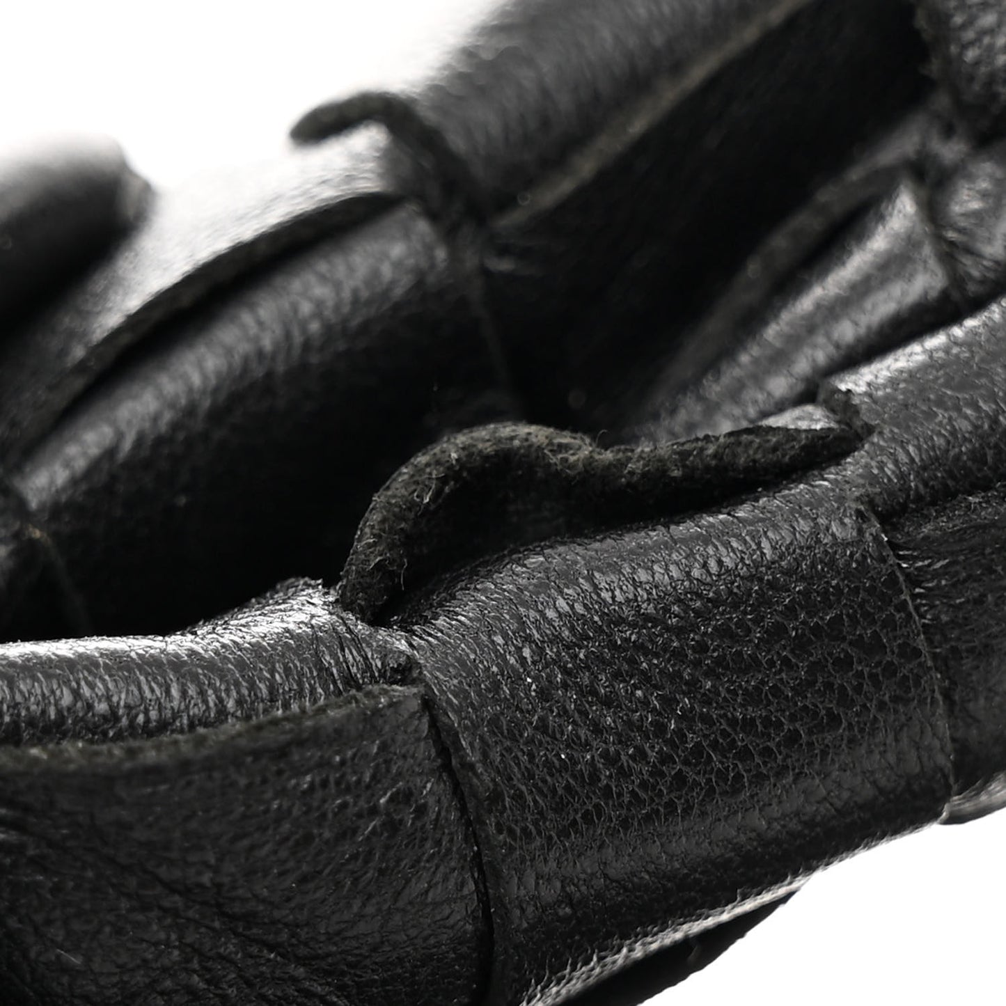 Nappa Intrecciato Mini Chain Jodie Black