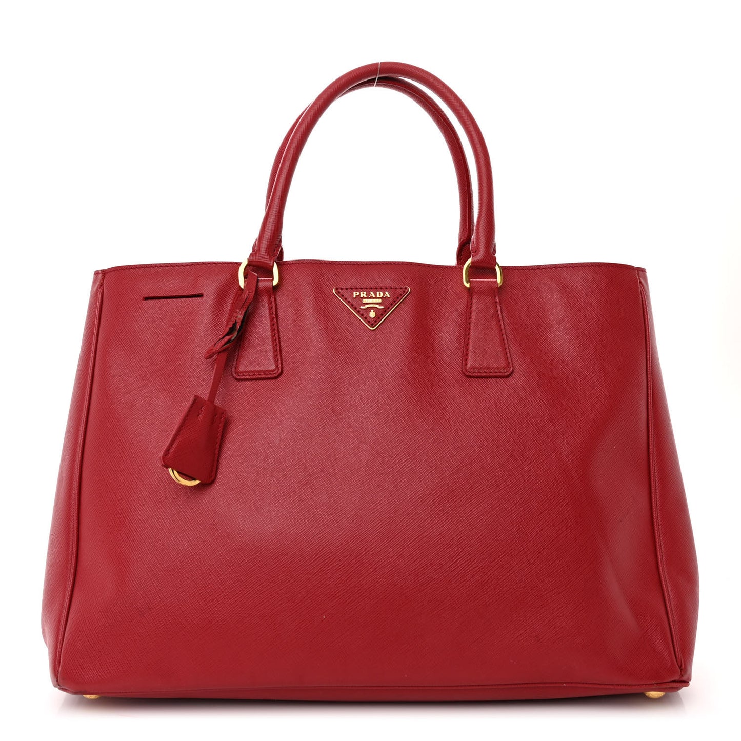 Saffiano Lux Large Tote Fuoco