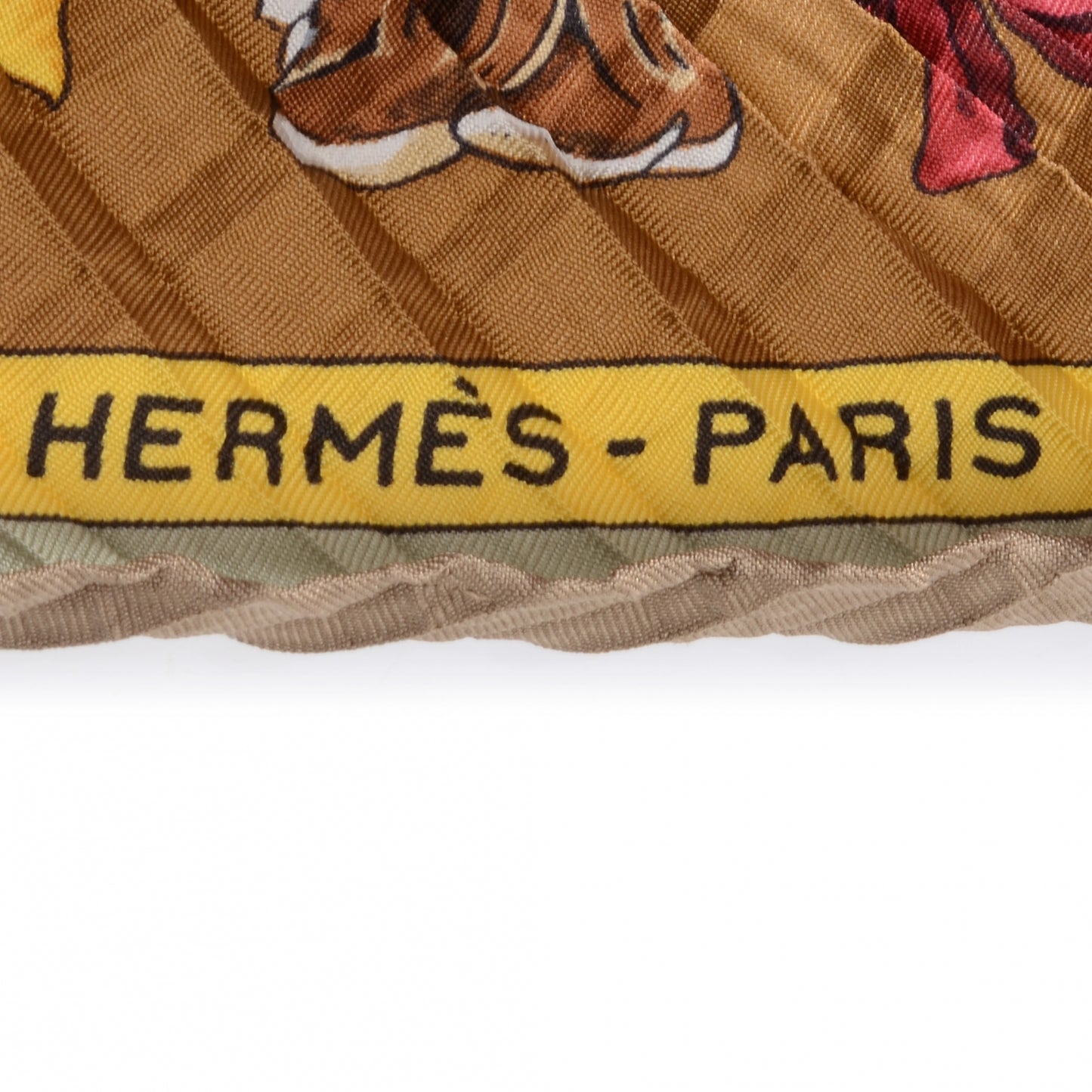 Silk Plisse Kachinas Scarf 90