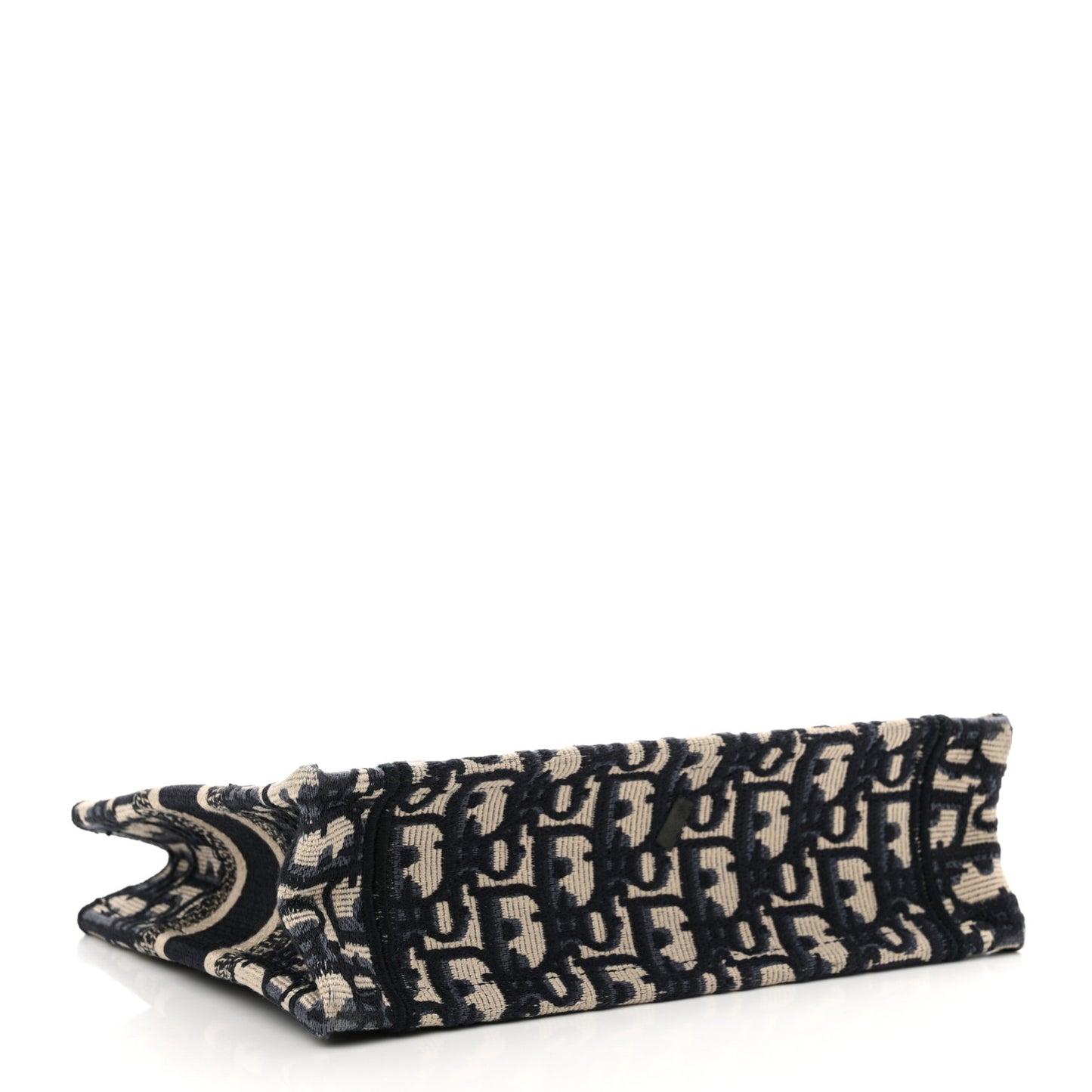 Oblique Mini Book Tote Blue Multicolor