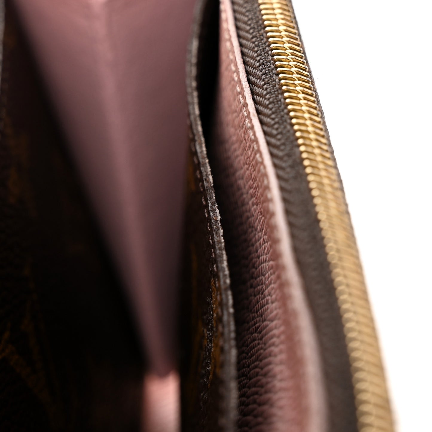 Monogram Emilie Wallet Rose Ballerine