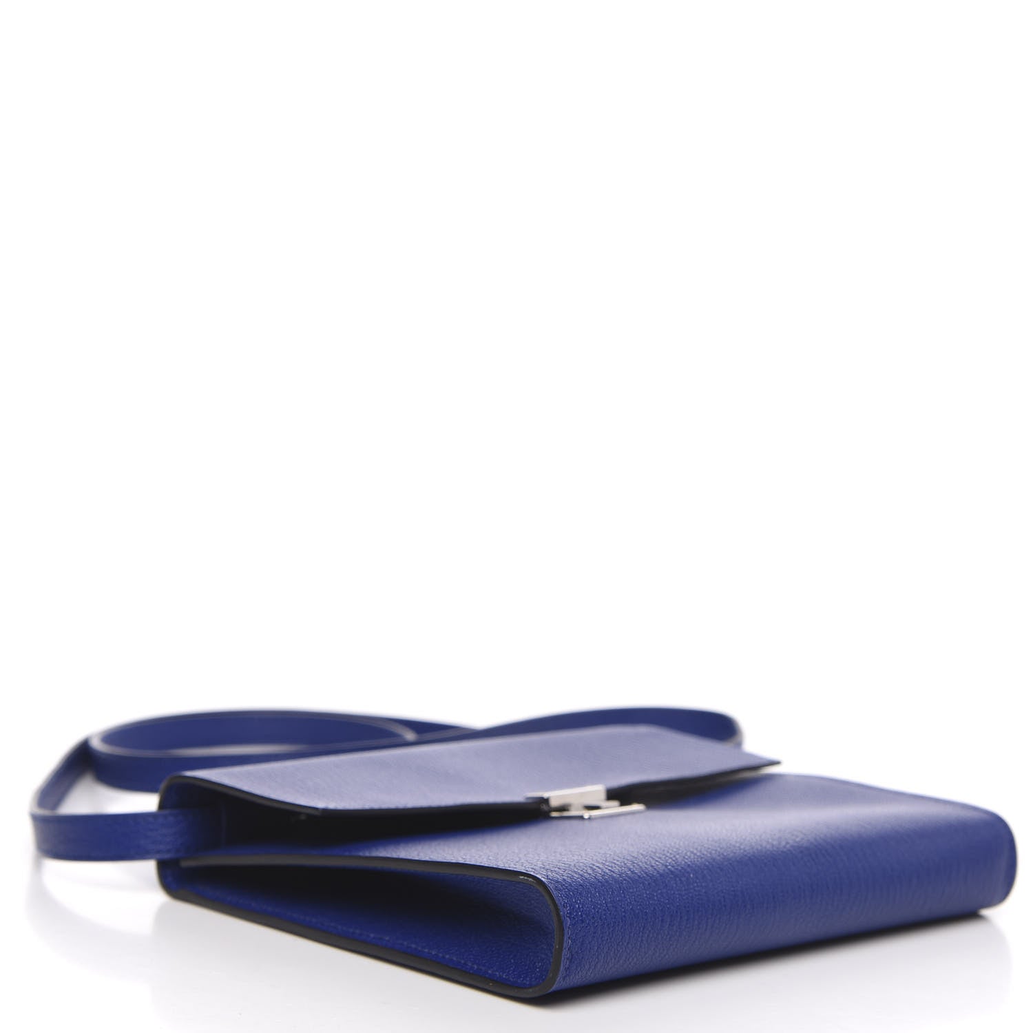 Hermes Chevre Mysore Clic 16 Wallet Bleu Electrique 4 of 9