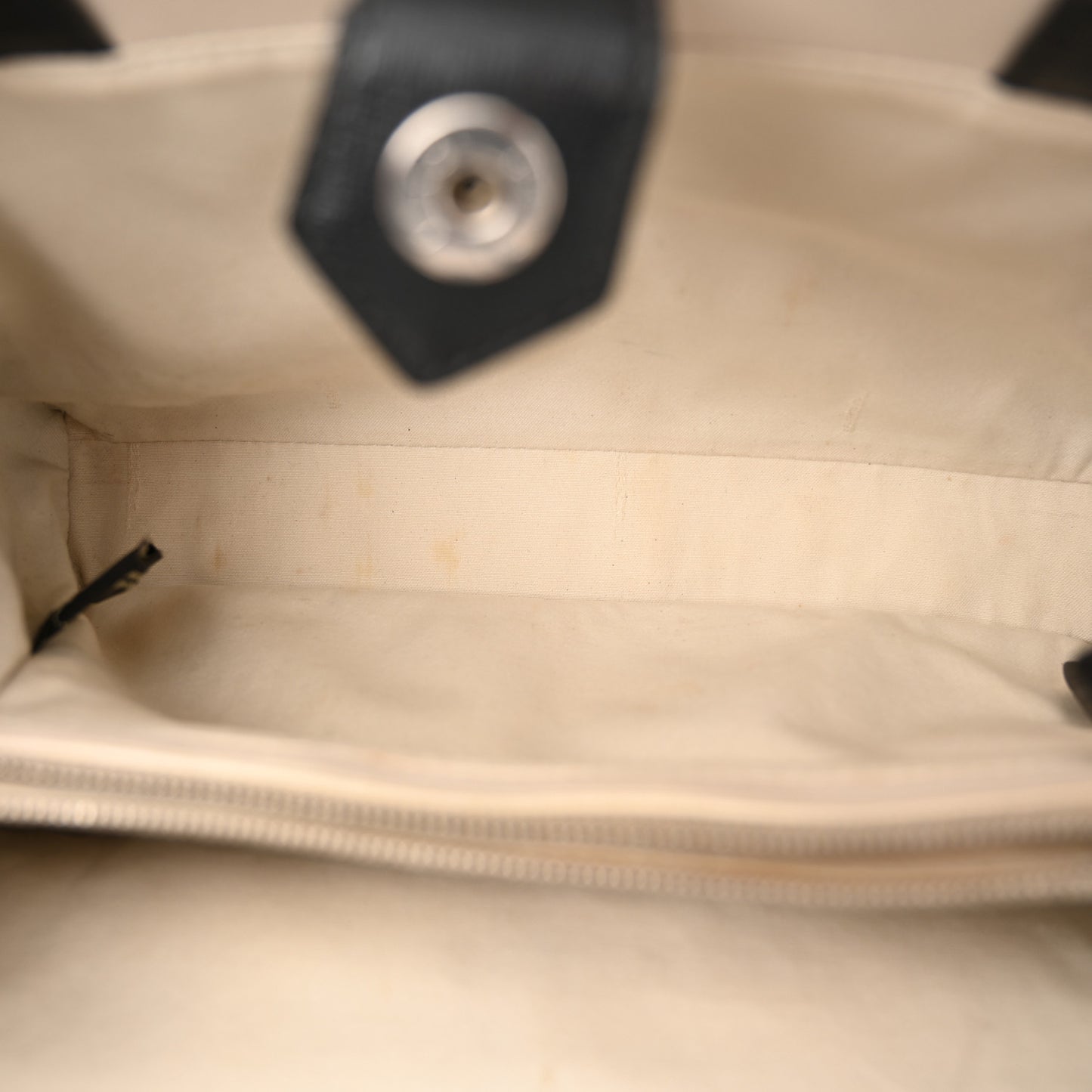 Vitello Elite Flamingo Mink Monster Charm Petite 2Jours Tote Black Multicolor