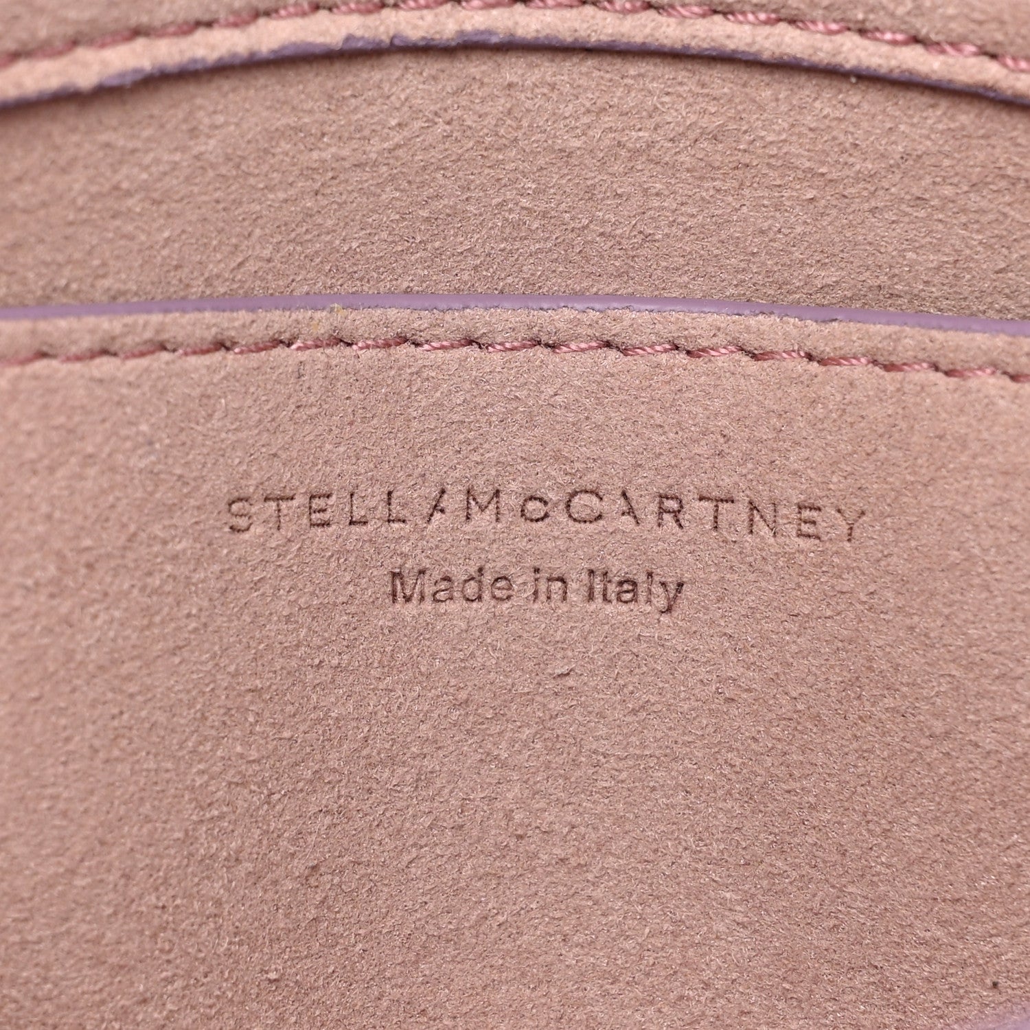 Stella McCartney Eco Alter Crocodile Embossed Nappa Small Frayme Shoulder Bag Lilac 6 of 13