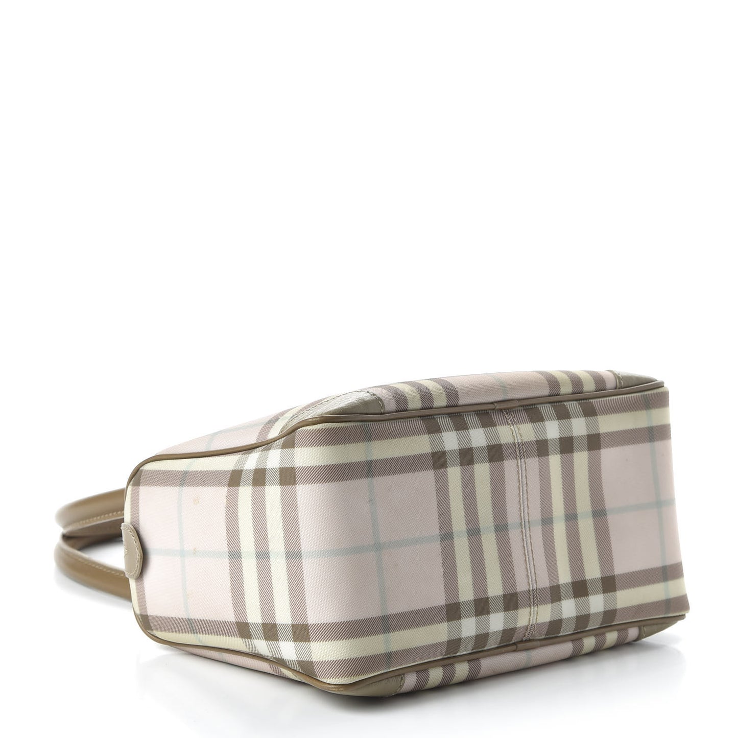 Candy Check Small Tote Pink