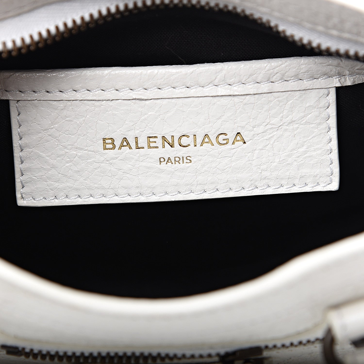 Balenciaga Agneau Classic Hardware Nano City White 5 of 9