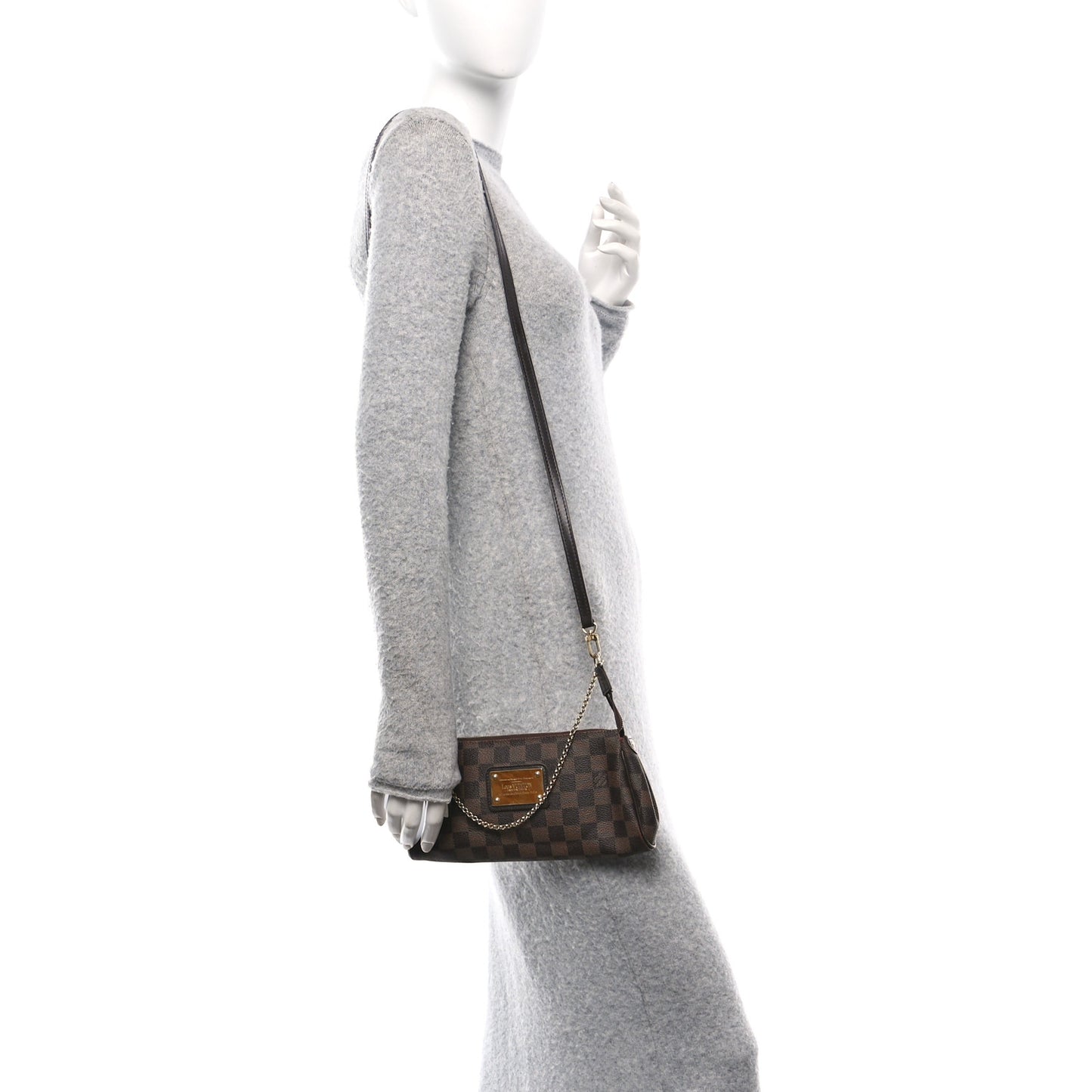 Damier Ebene Eva Clutch