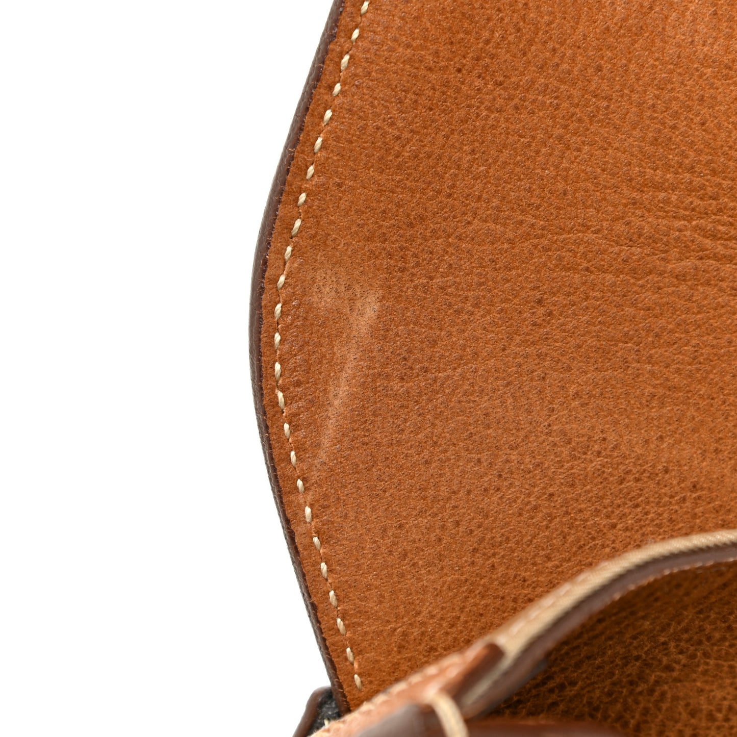 Tessuto Nylon Vitello Foldover Pushlock Satchel Beige