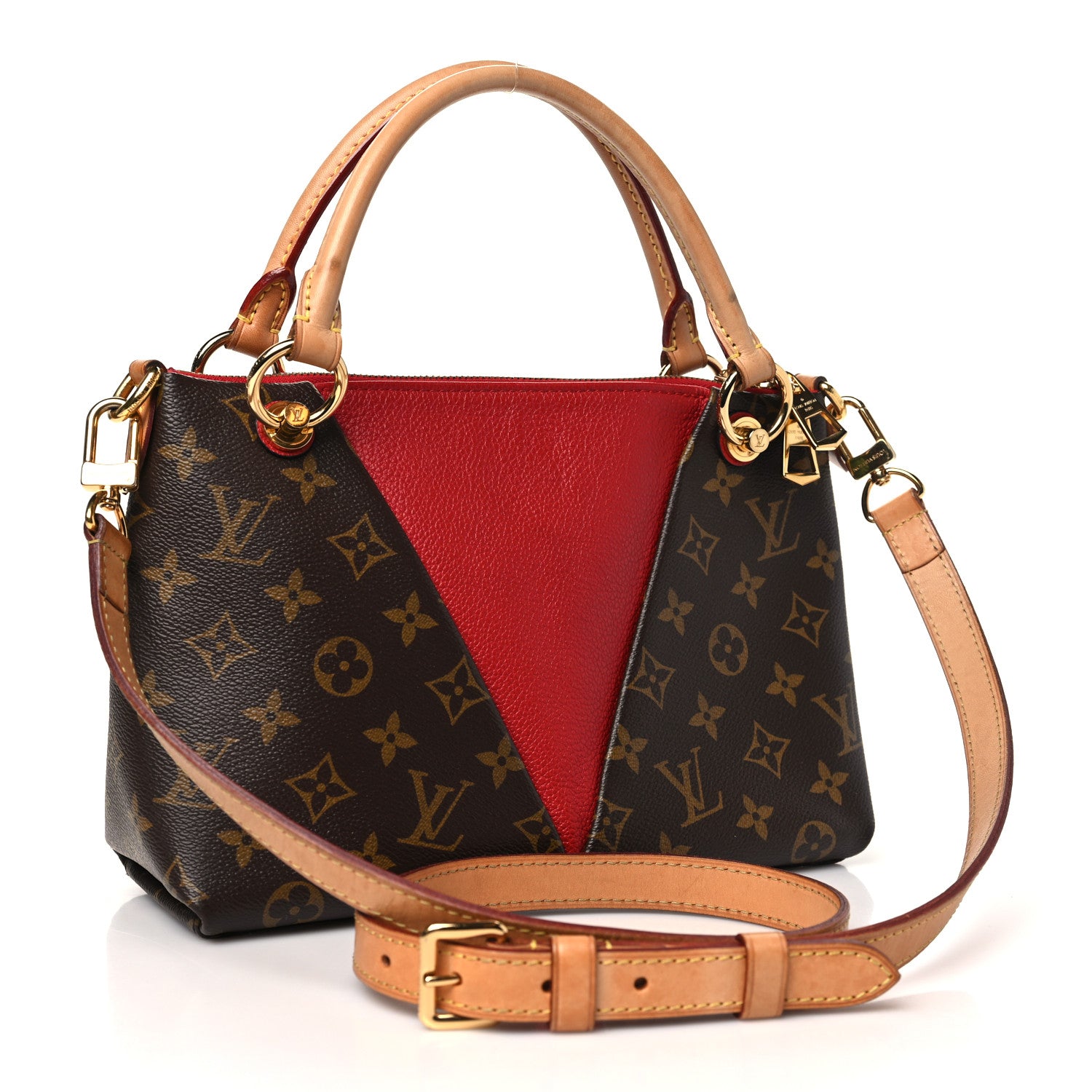 Louis Vuitton Monogram V Tote BB Cherry 3 of 12