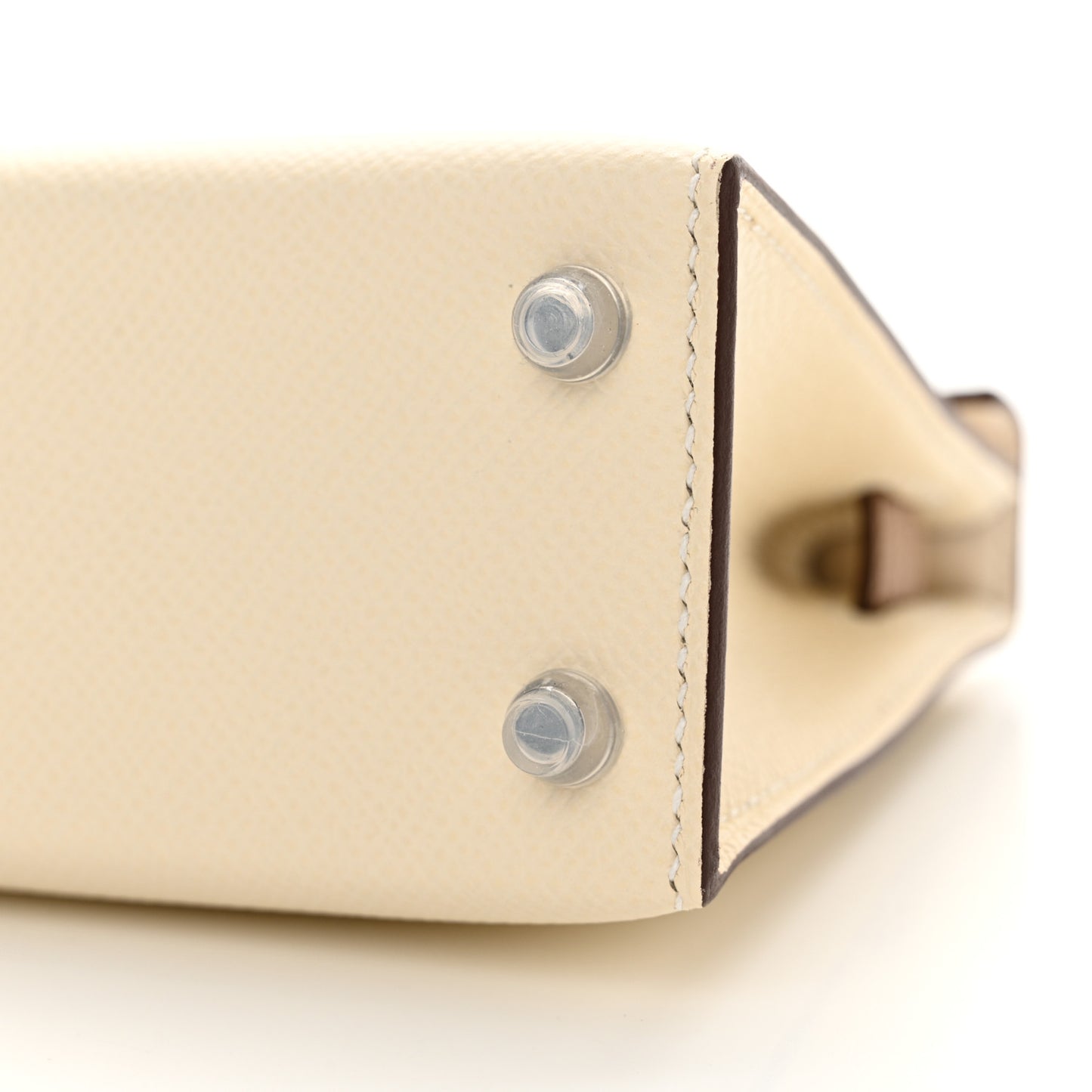 Epsom Mini Kelly Sellier 20 Nata Chai Gris Meyer