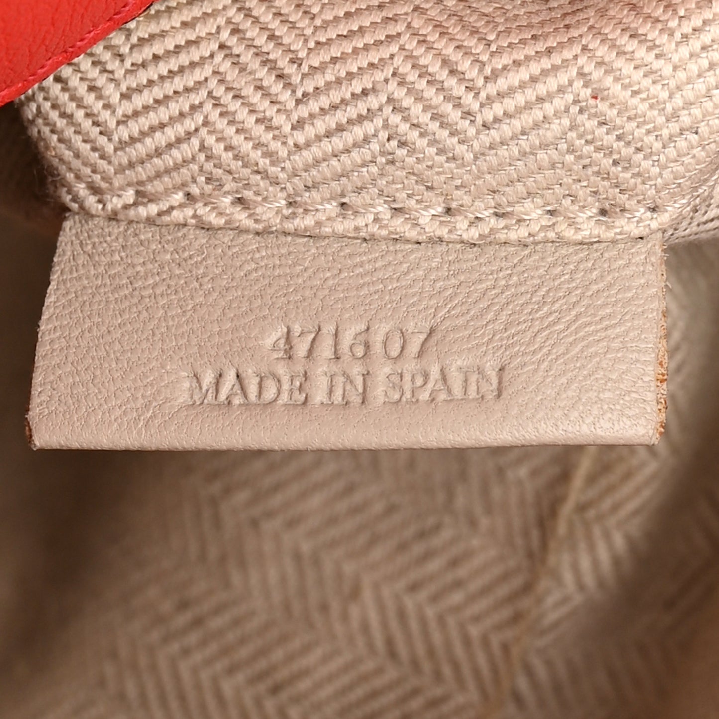 Calfskin Small Puzzle Bag Scarlet