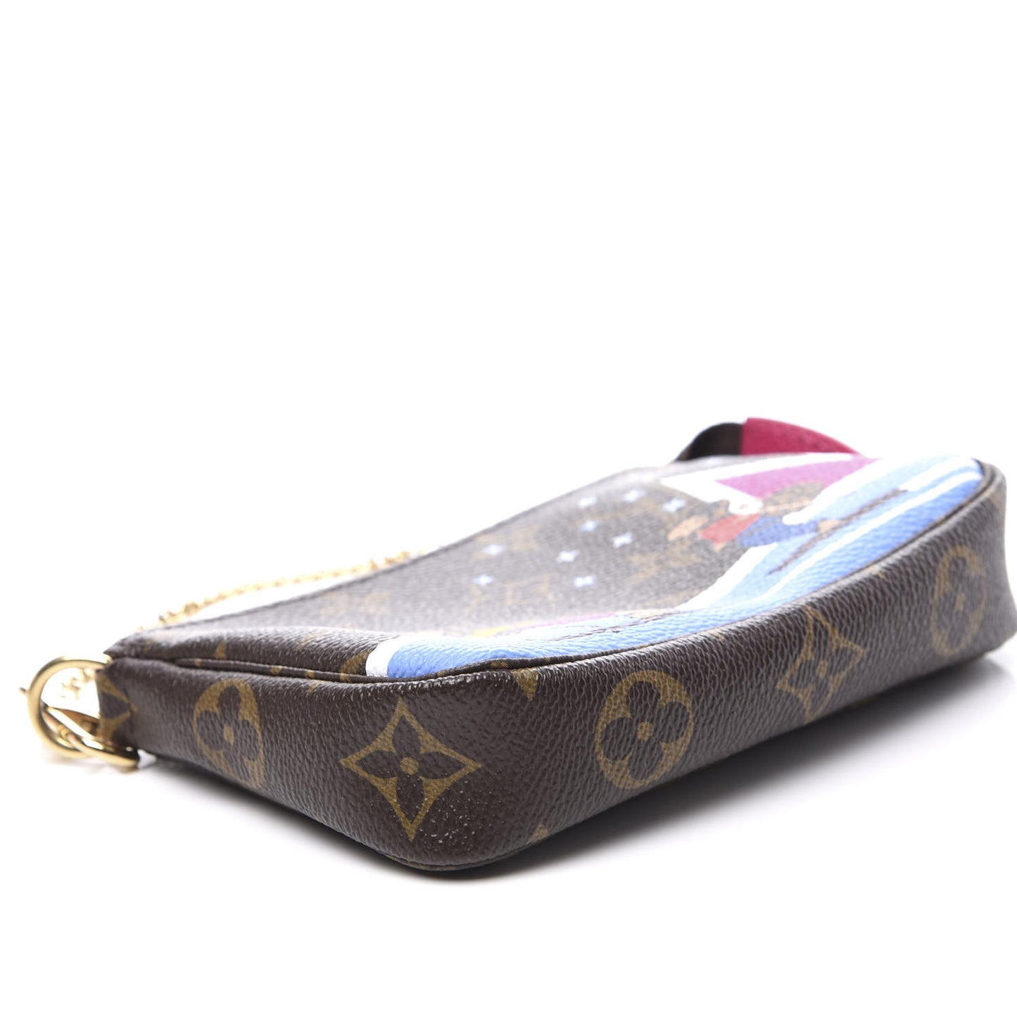 Monogram 2018 Christmas Animation Mini Bears Pochette Accessories