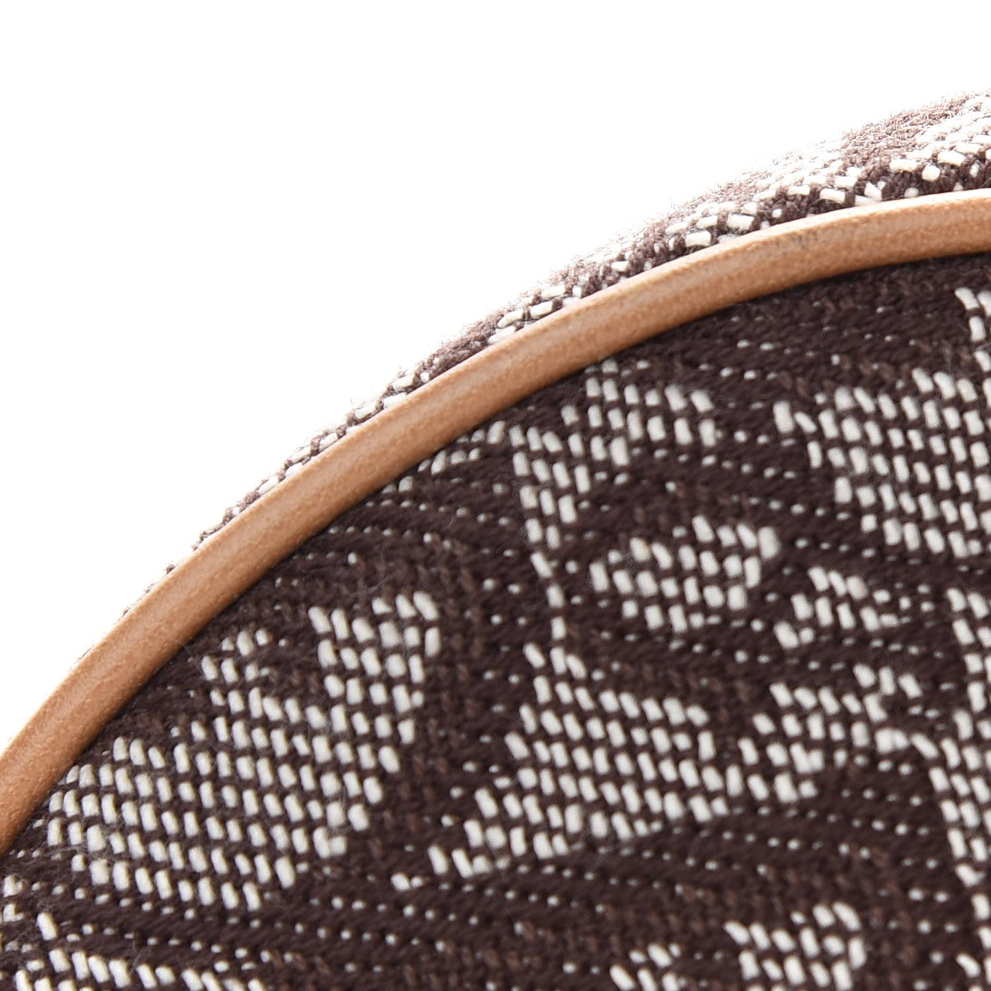 Monogram Saddle Bag Brown