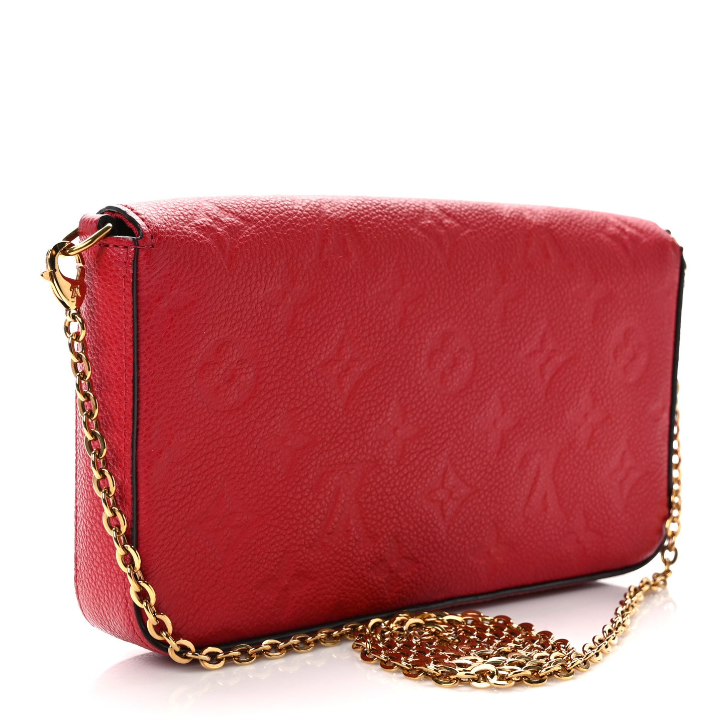 Empreinte Pochette Felicie Chain Wallet Cherry