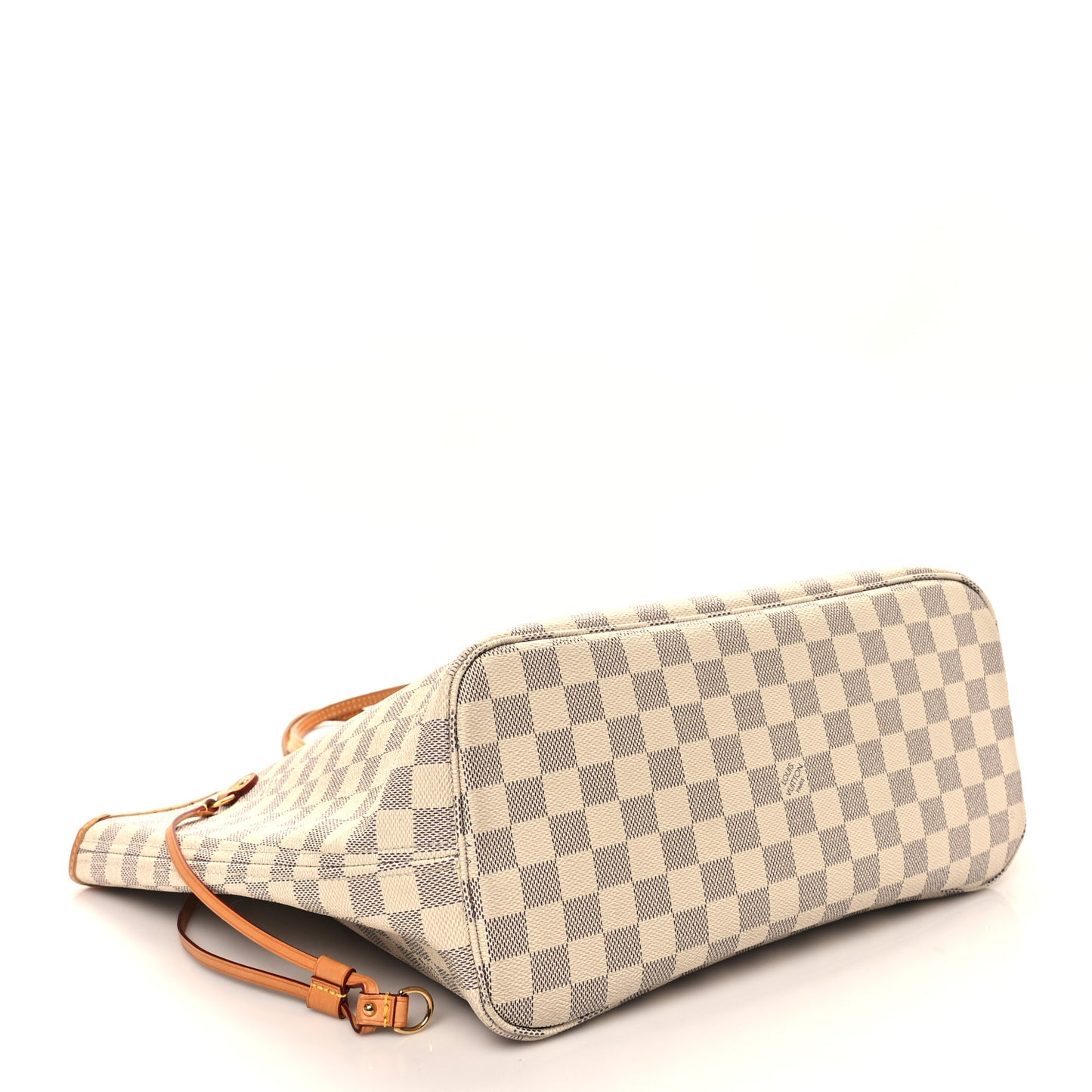 Damier Azur Neo Neverfull MM Rose Ballerine