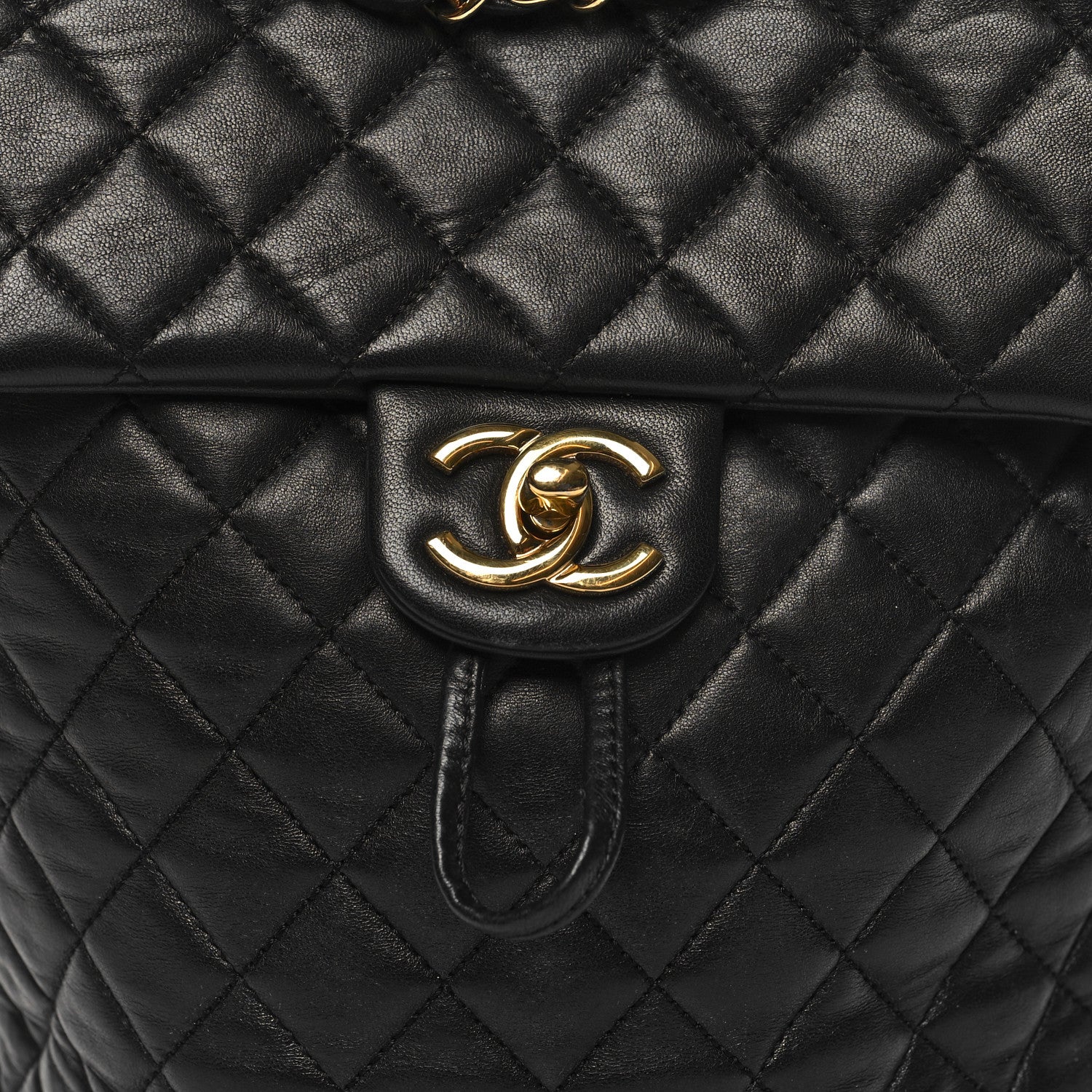 Chanel Lambskin Quilted Small Urban Spirit Backpack Black 8 of 11