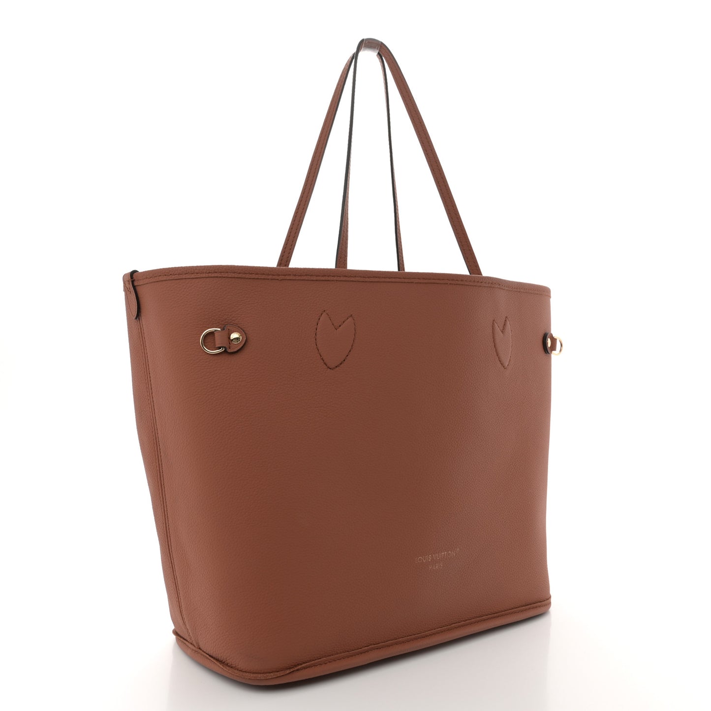 Monogram Calfskin Neo Neverfull Inside Out MM Tan