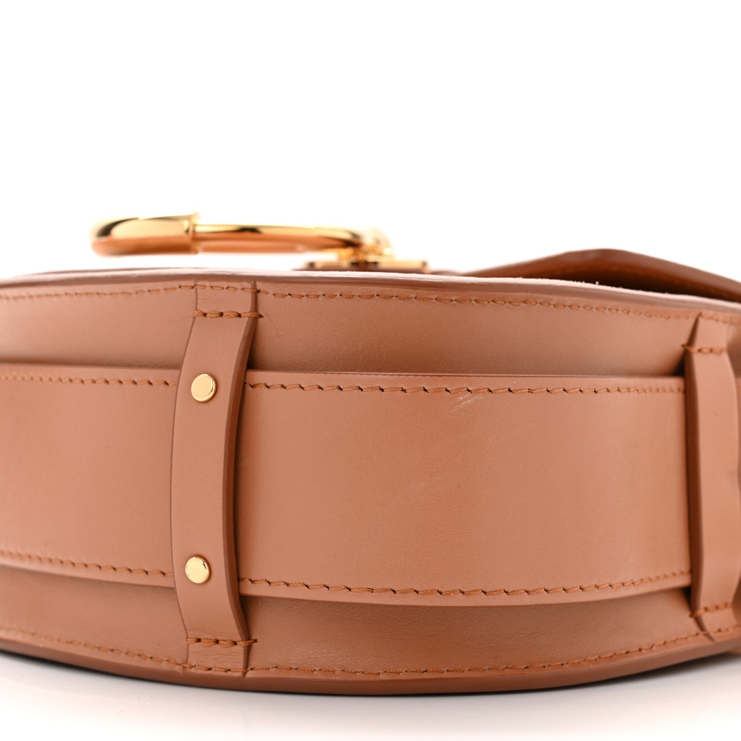 Calfskin Small Tess Bag Muted Brown