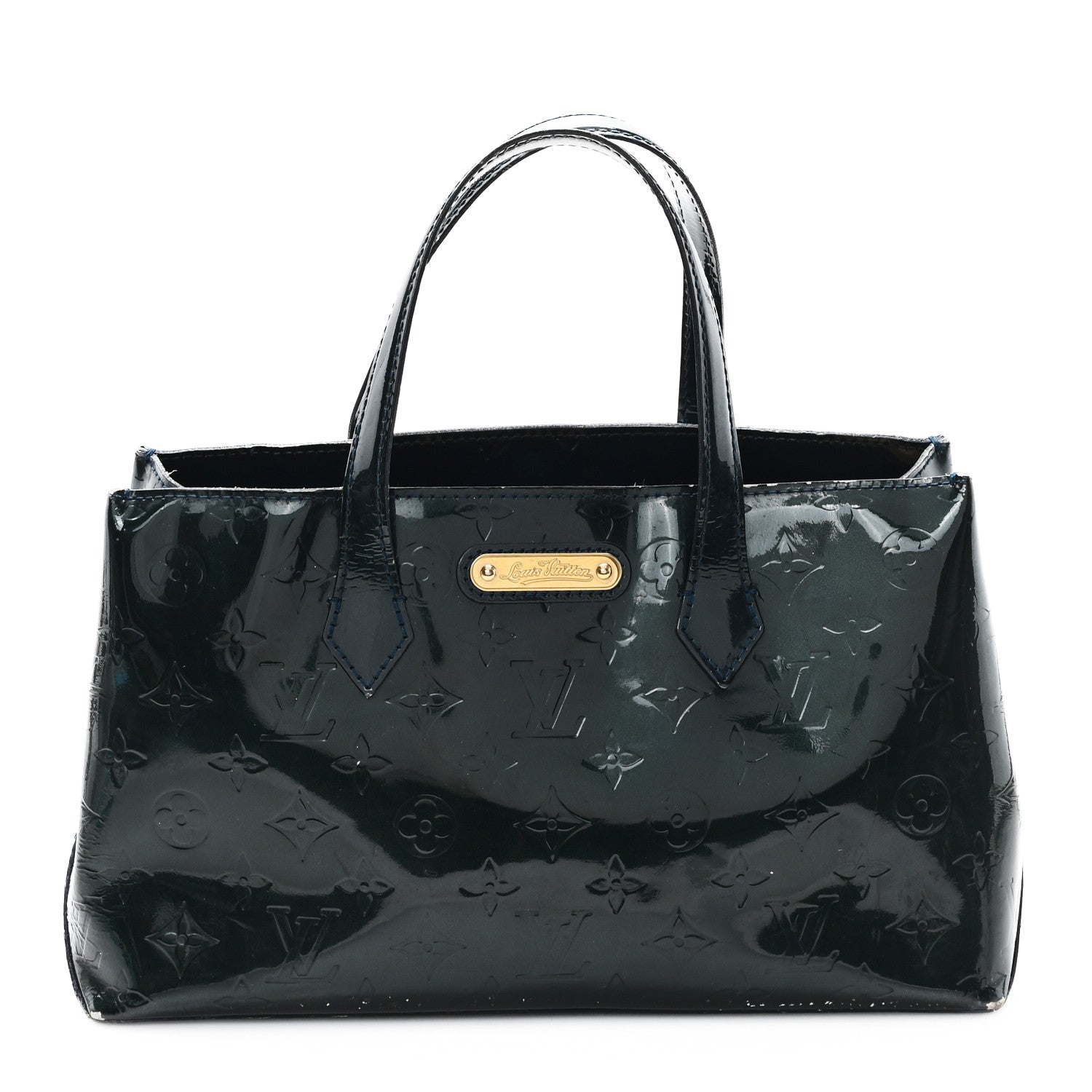 Louis Vuitton Vernis Wilshire PM Blue Nuit 1 of 11