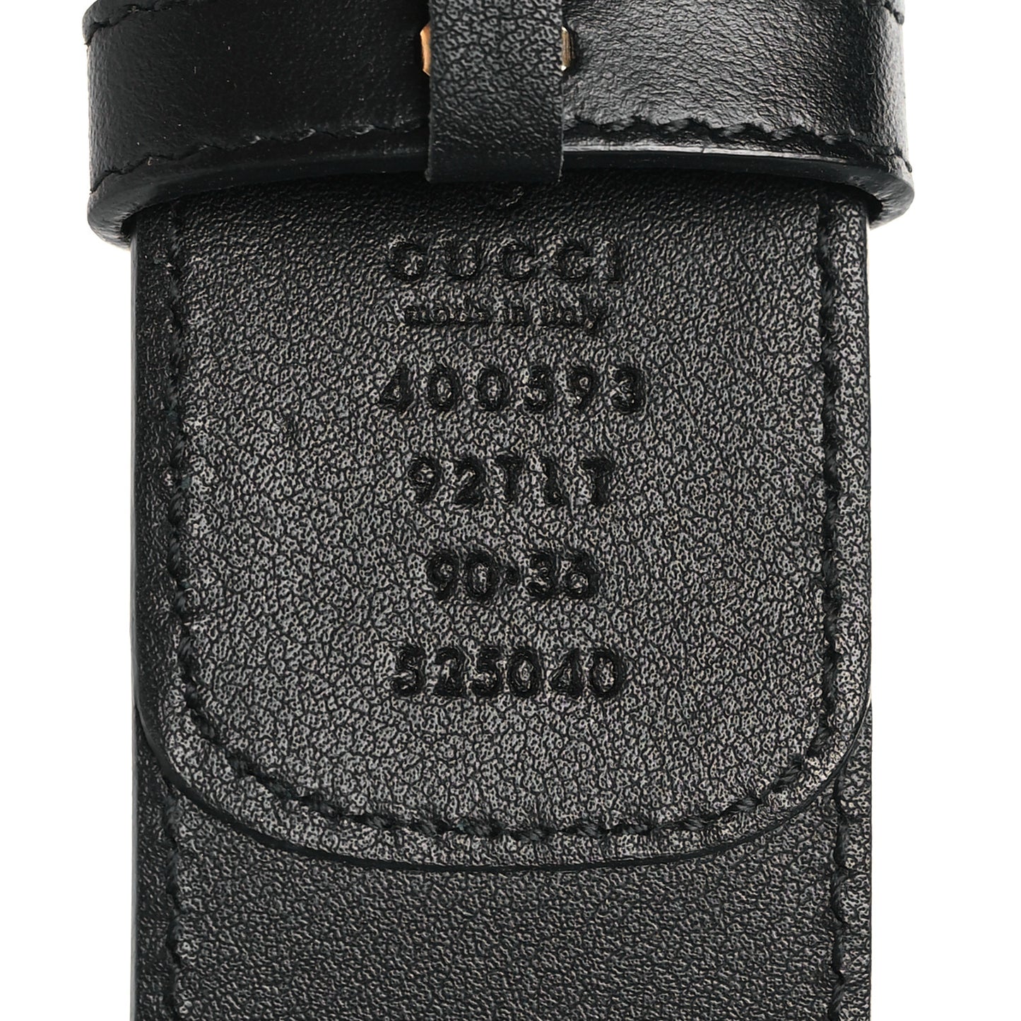 Calfskin Double G 40mm Belt 90 36 Black