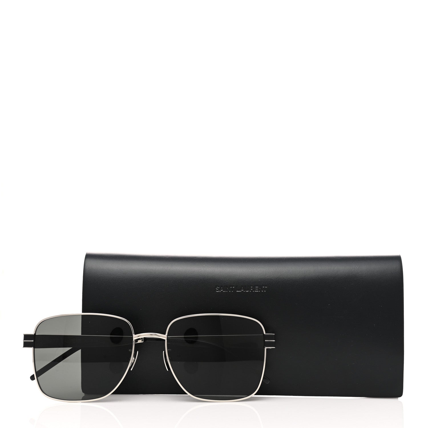 Saint Laurent Metal Sunglasses SL M55 Black 7 of 7