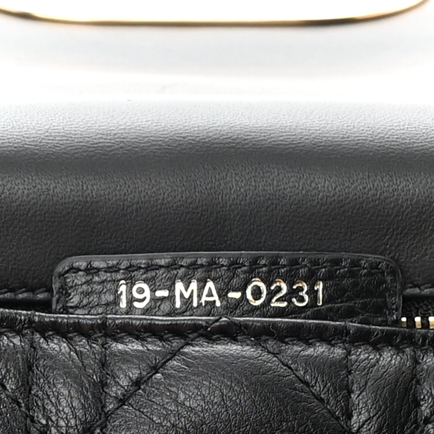 Christian Dior Calfskin Cannage Small Caro Bag Black 7 of 10