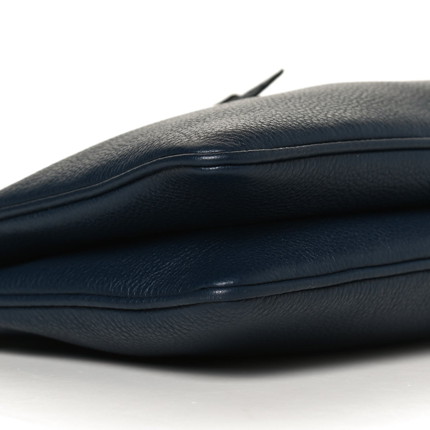 Vitello Phenix Double Zip Crossbody Bag Baltico