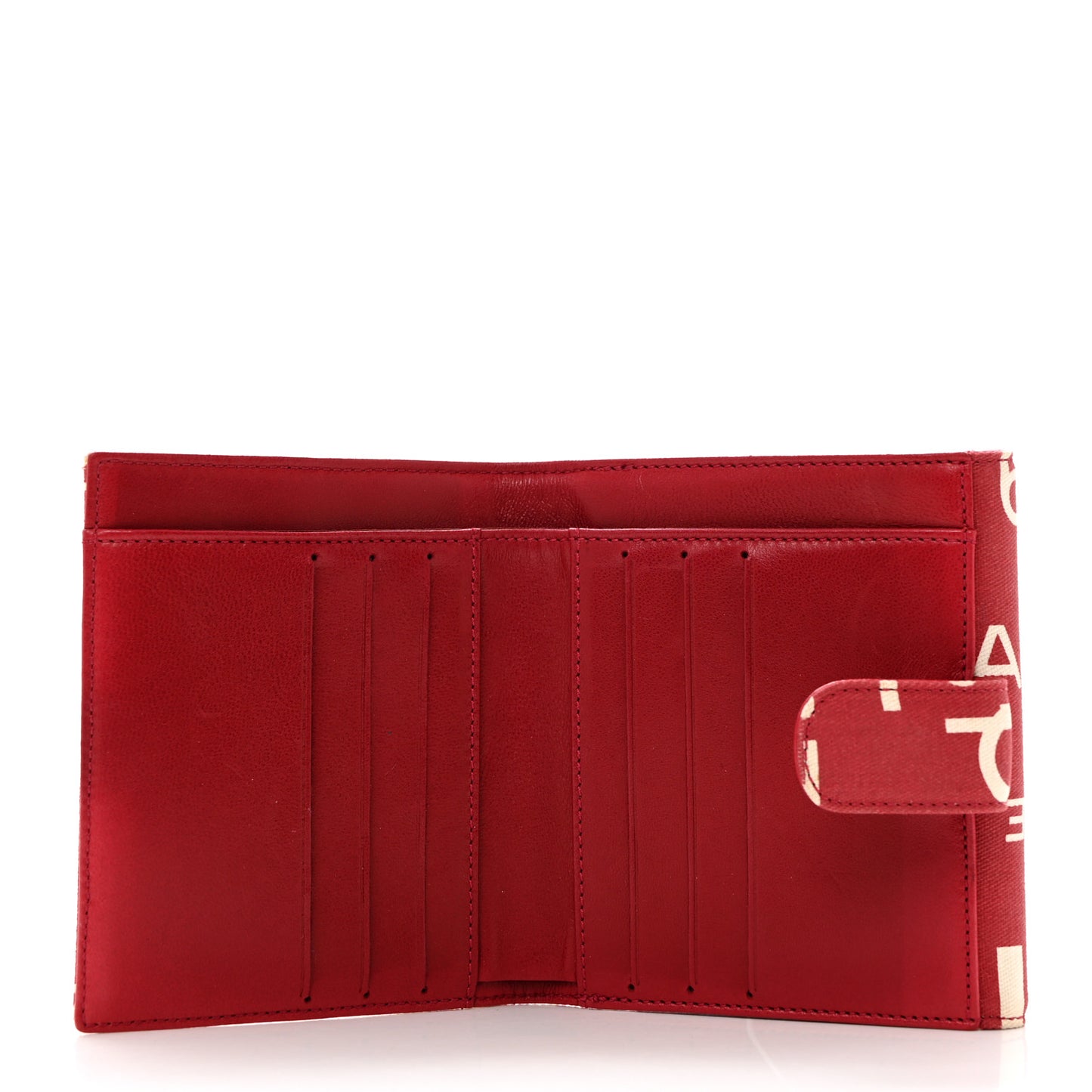 Canvas 31 Rue Cambon By The Sea Wallet Red