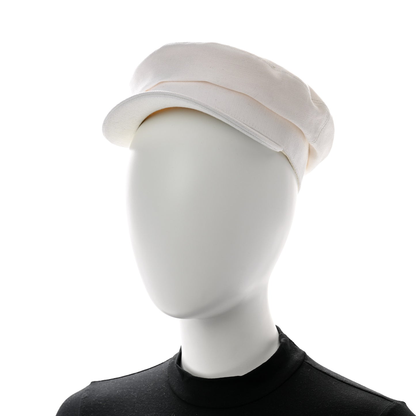 Hemp Canvas Cotton Giulia Visage Soleil Cap 57 White