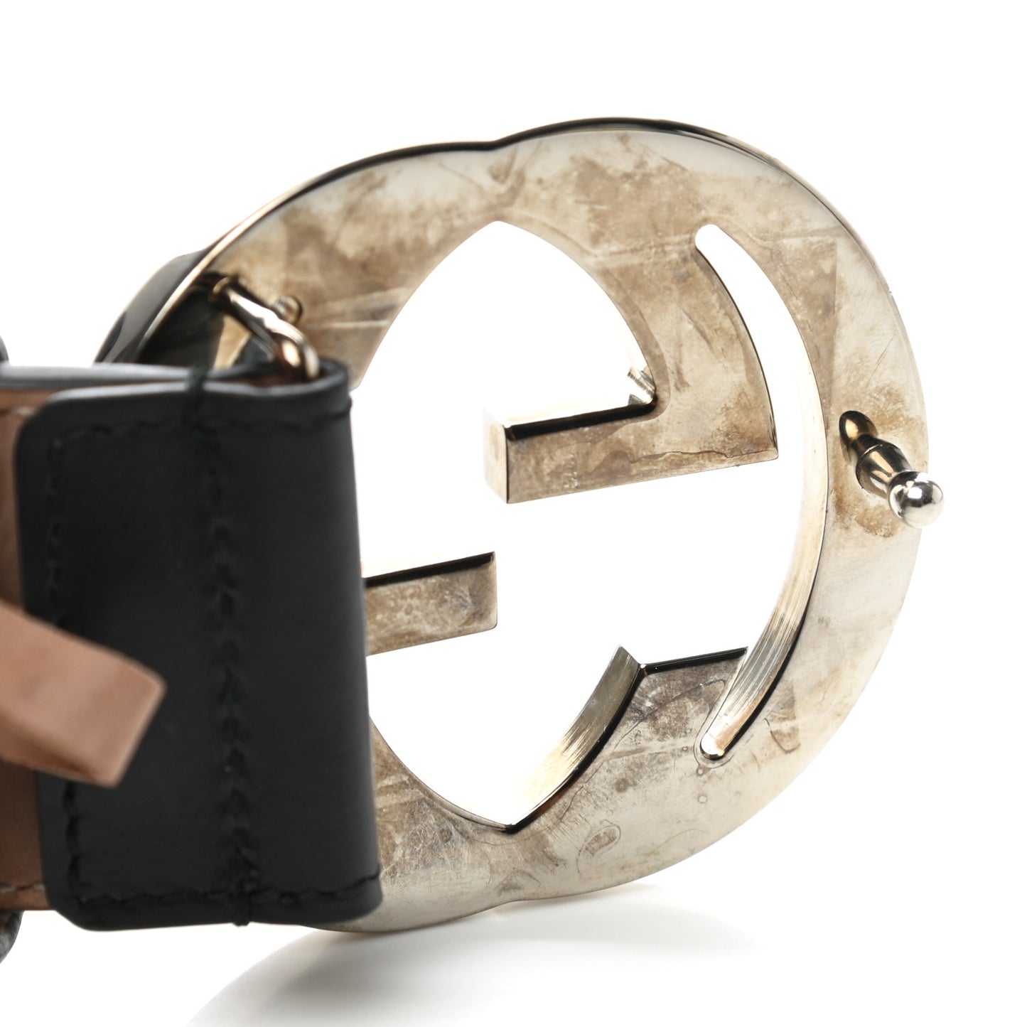 Canvas Web Interlocking G Belt 70 28 Black